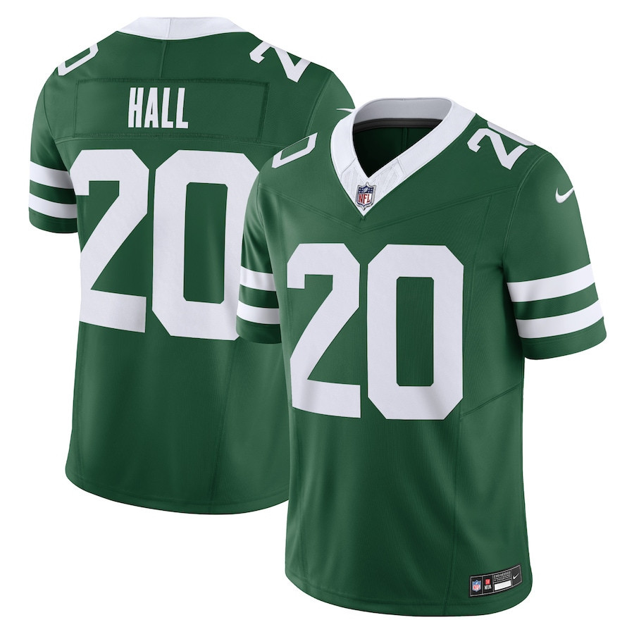 Breece Hall 20 New York Jets Vapor F.U.S.E. Limited Legacy Green NFL Jersey Men's