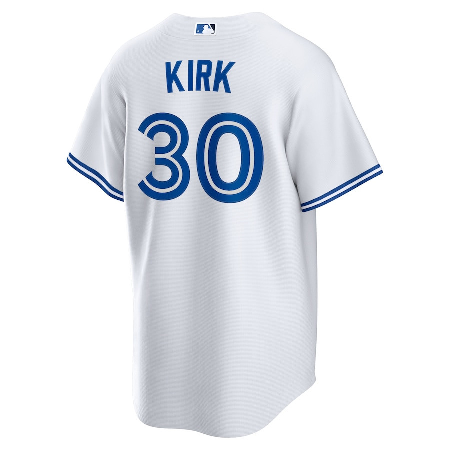 Alejandro Kirk 30 Toronto Blue Jays White MLB Jersey Men's