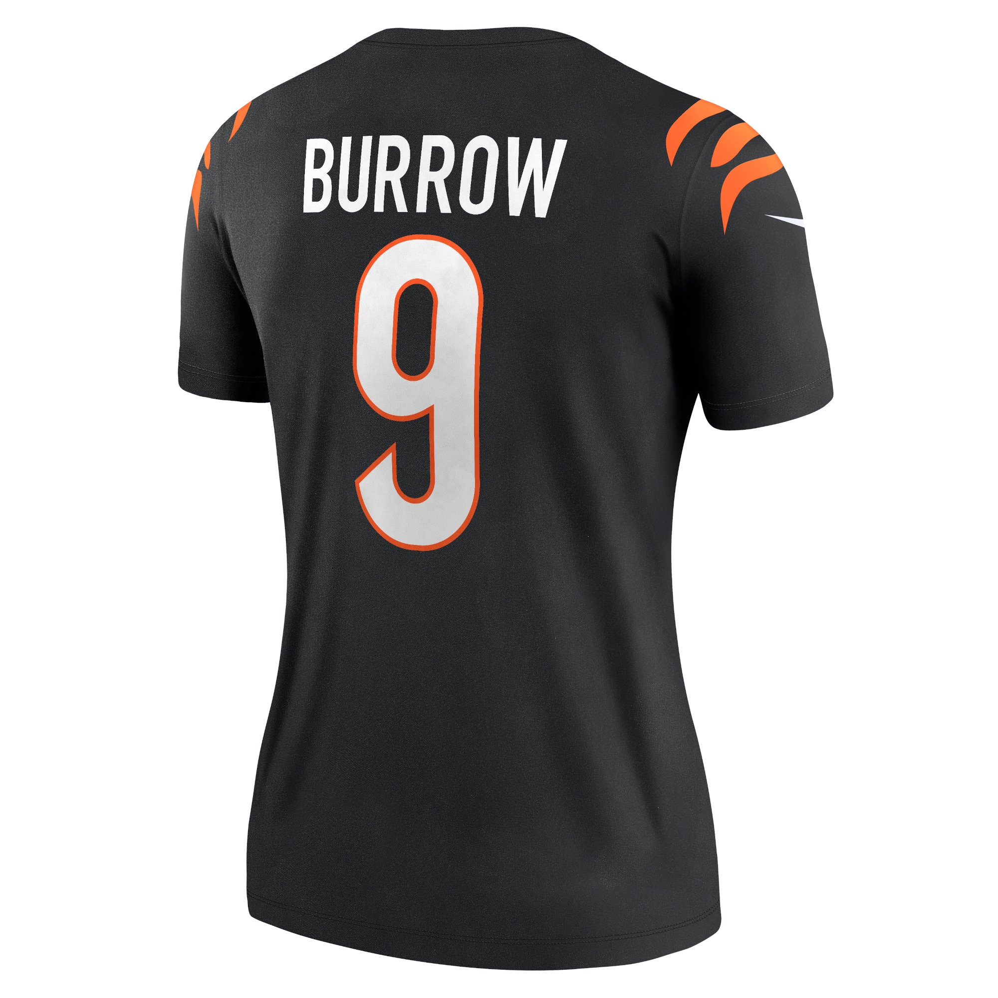 Cincinnati Bengals Joe Burrow Black Legend Player Performance Top NFL Jersey Women's