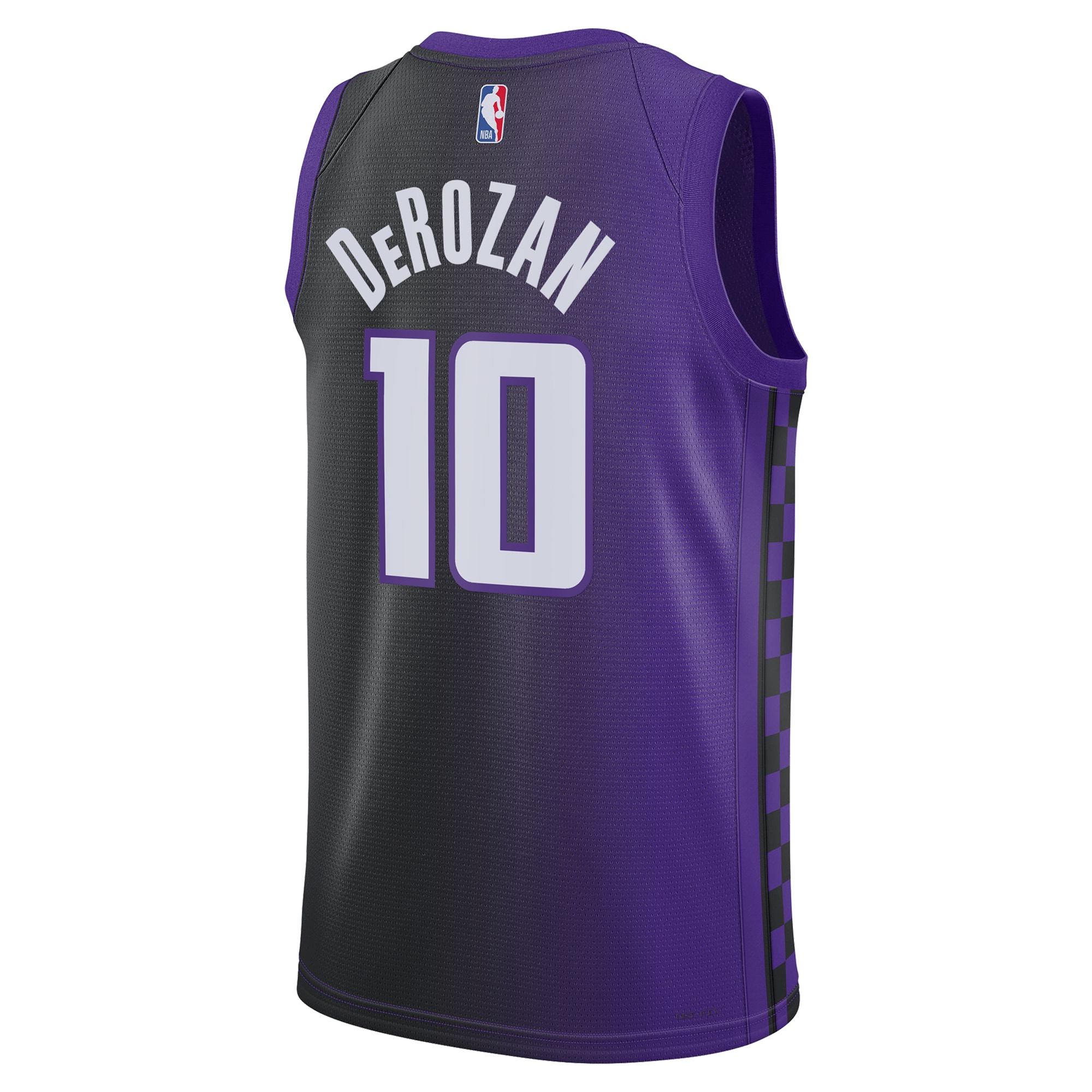 Sacramento Kings Jordan Brand Statement Edition Swingman Purple DeMar DeRoza Unisex NBA Jersey Unisex