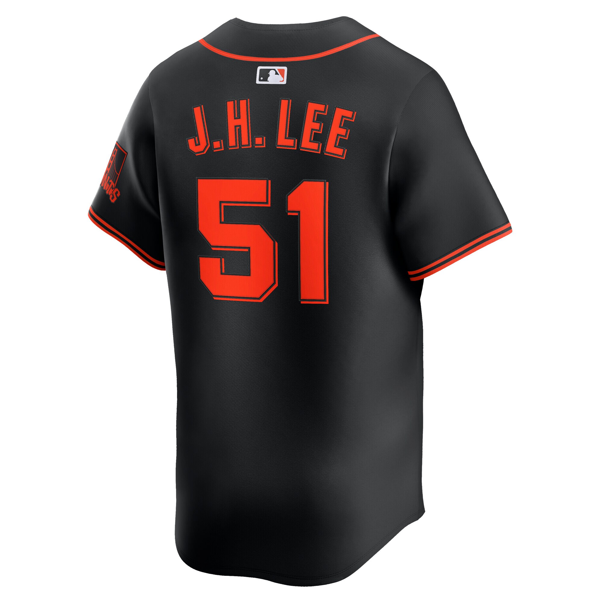 San Francisco Giants Jung Hoo Lee Black Alternate Limited Player MLB Jersey Men's