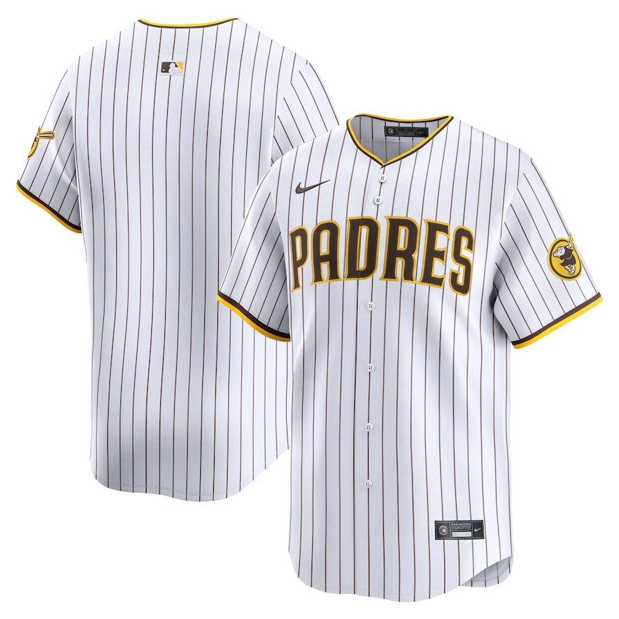 San Diego Padres Home Limited White MLB Jersey Youth