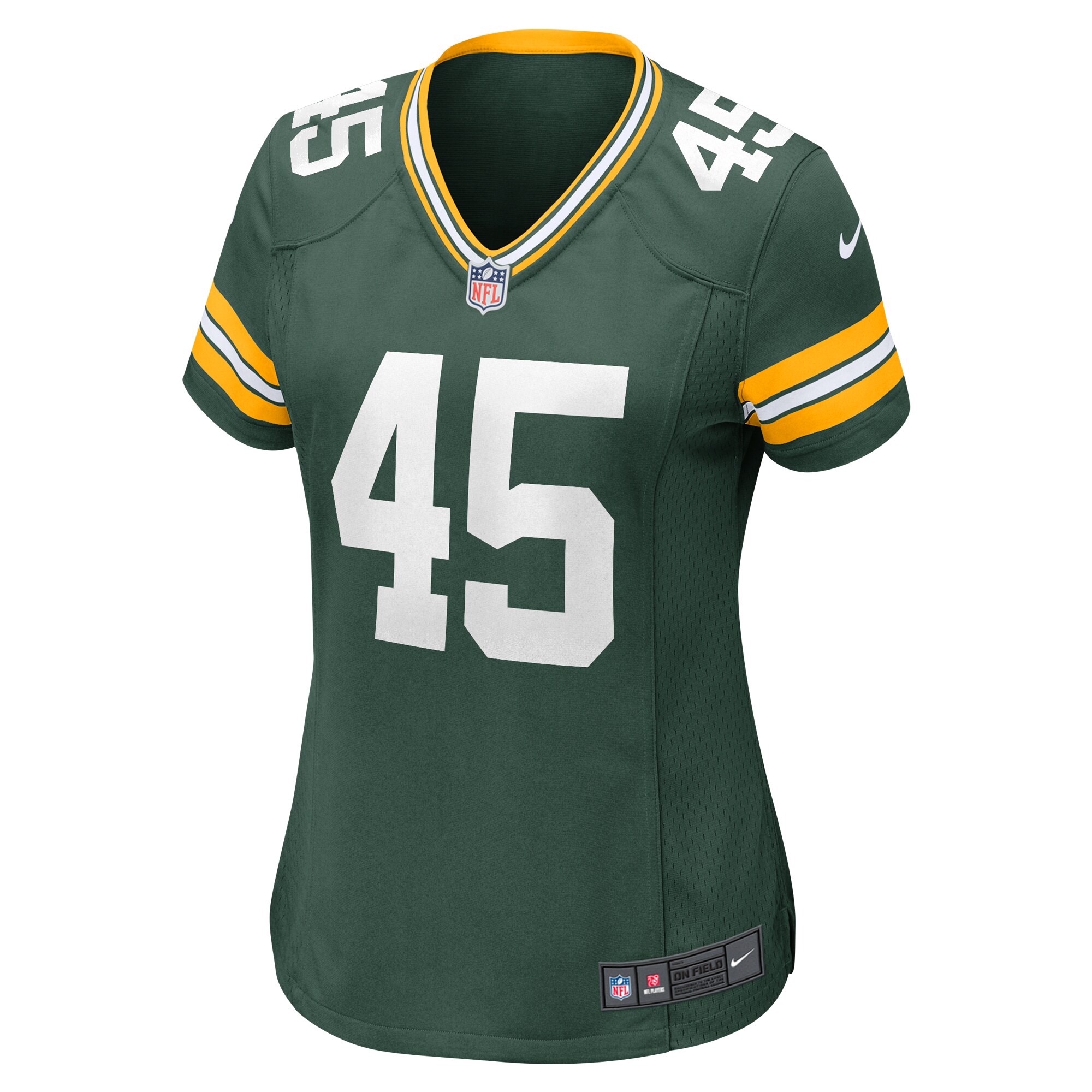 Green Bay Packers Eric Wilson Green Home Game Player NFL Jersey Women's