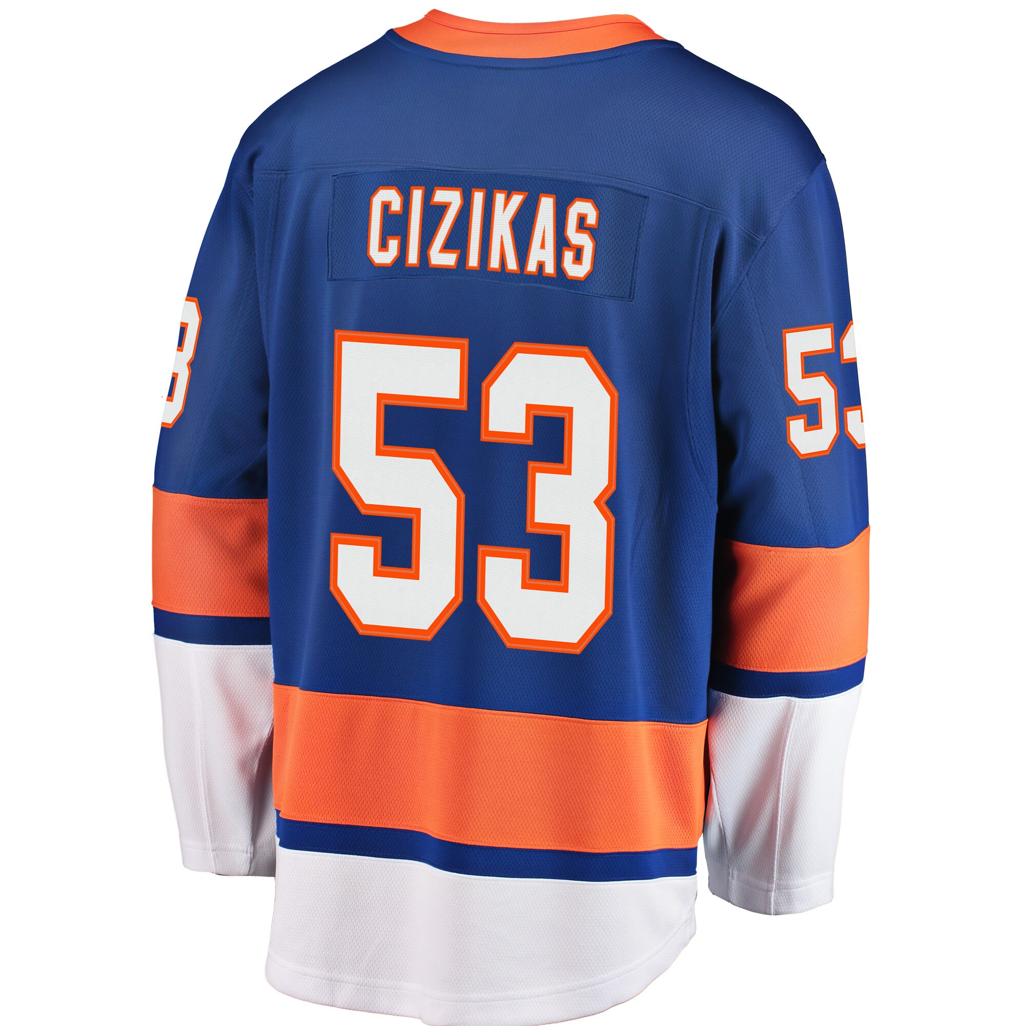 New York Islanders Casey Cizikas Royal Breakaway Player NHL Jersey Men's