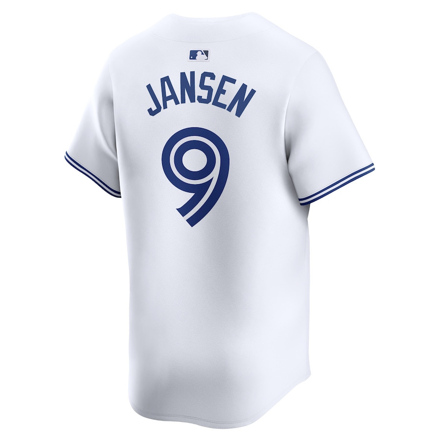 Danny Jansen 9 Toronto Blue Jays Home Limited Player White MLB Jersey Men's