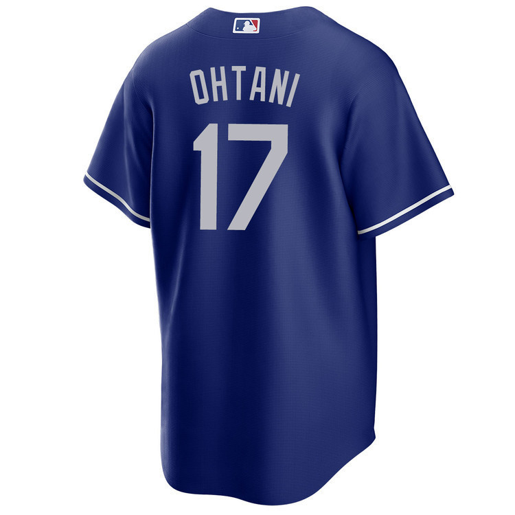 Shohei Ohtani 17 Los Angeles Dodgers Alternate Royal MLB Jersey Men's