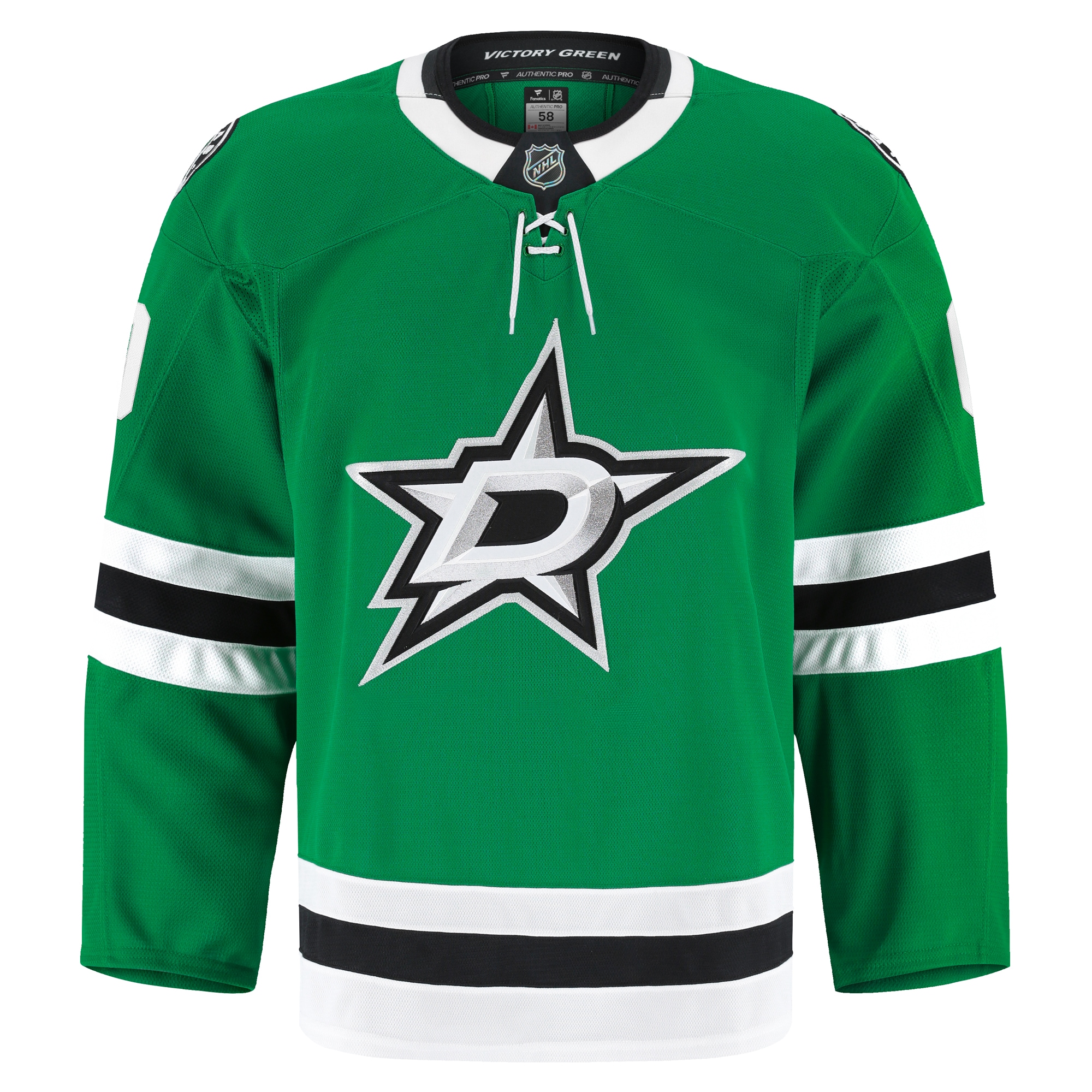 Dallas Stars Kelly Green Home Pro Custom NHL Jersey Men's