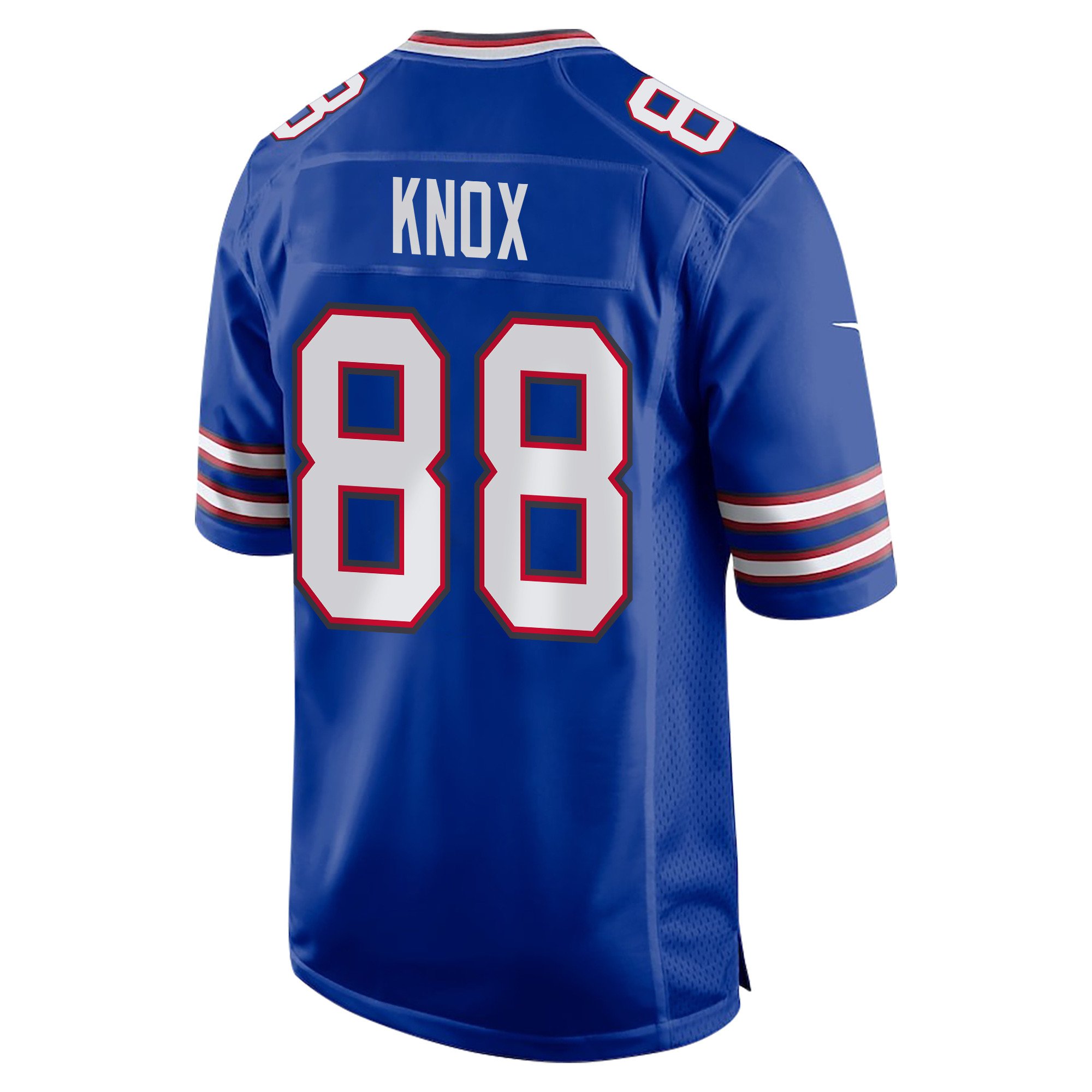 Dawson Knox 88 Buffalo Bills Super Bowl LIX Champions Patch New Orleans Where Passion Ignites' EMBROIDERED Game Royal NFL Jersey Men's