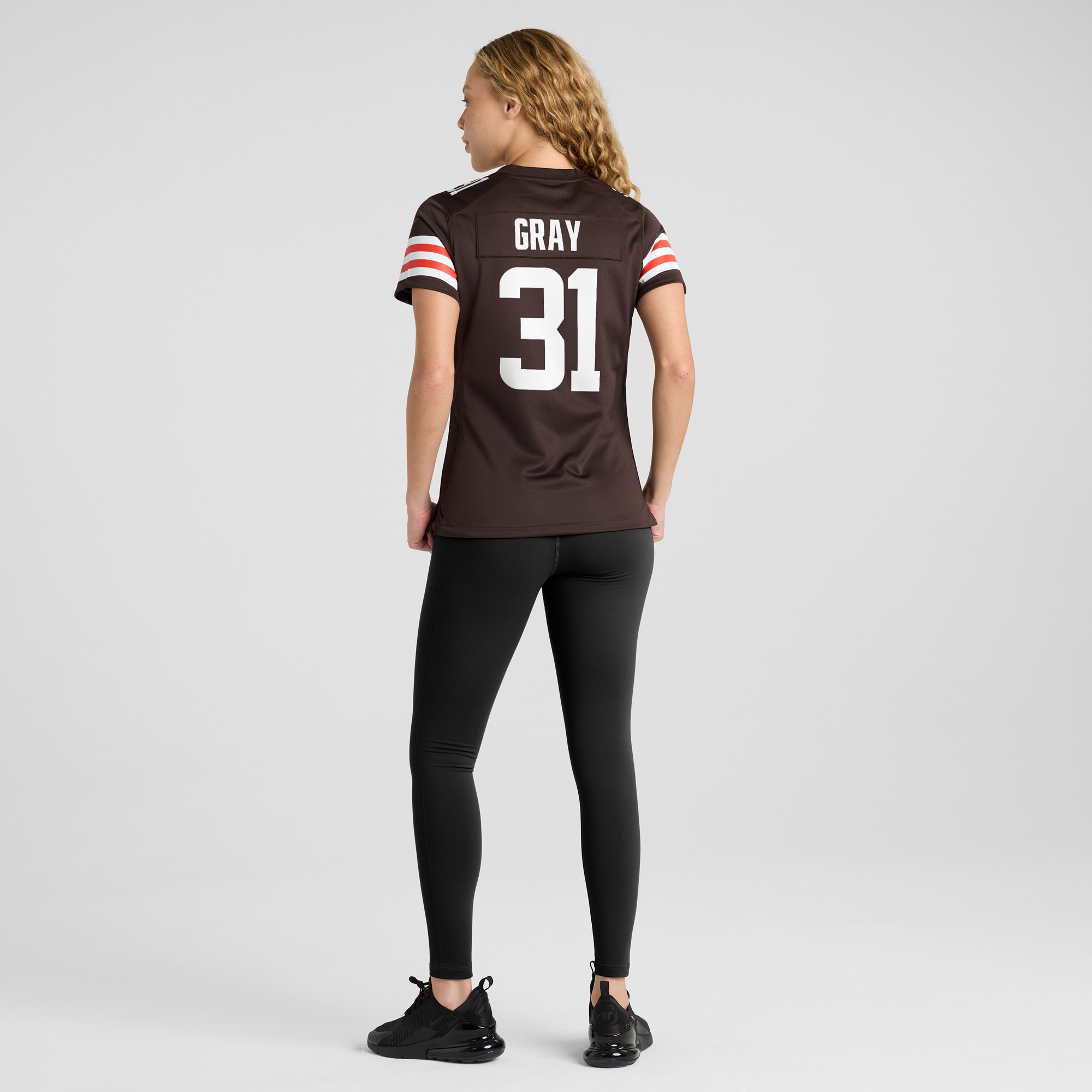 Cleveland Browns Vincent Gray Brown Team Game NFL Jersey Women's