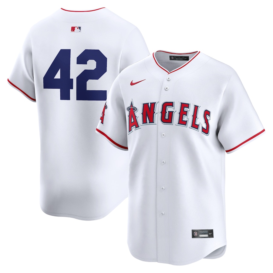 Los Angeles Angels 2024 Jackie Robinson Day Home Limited Jersey White