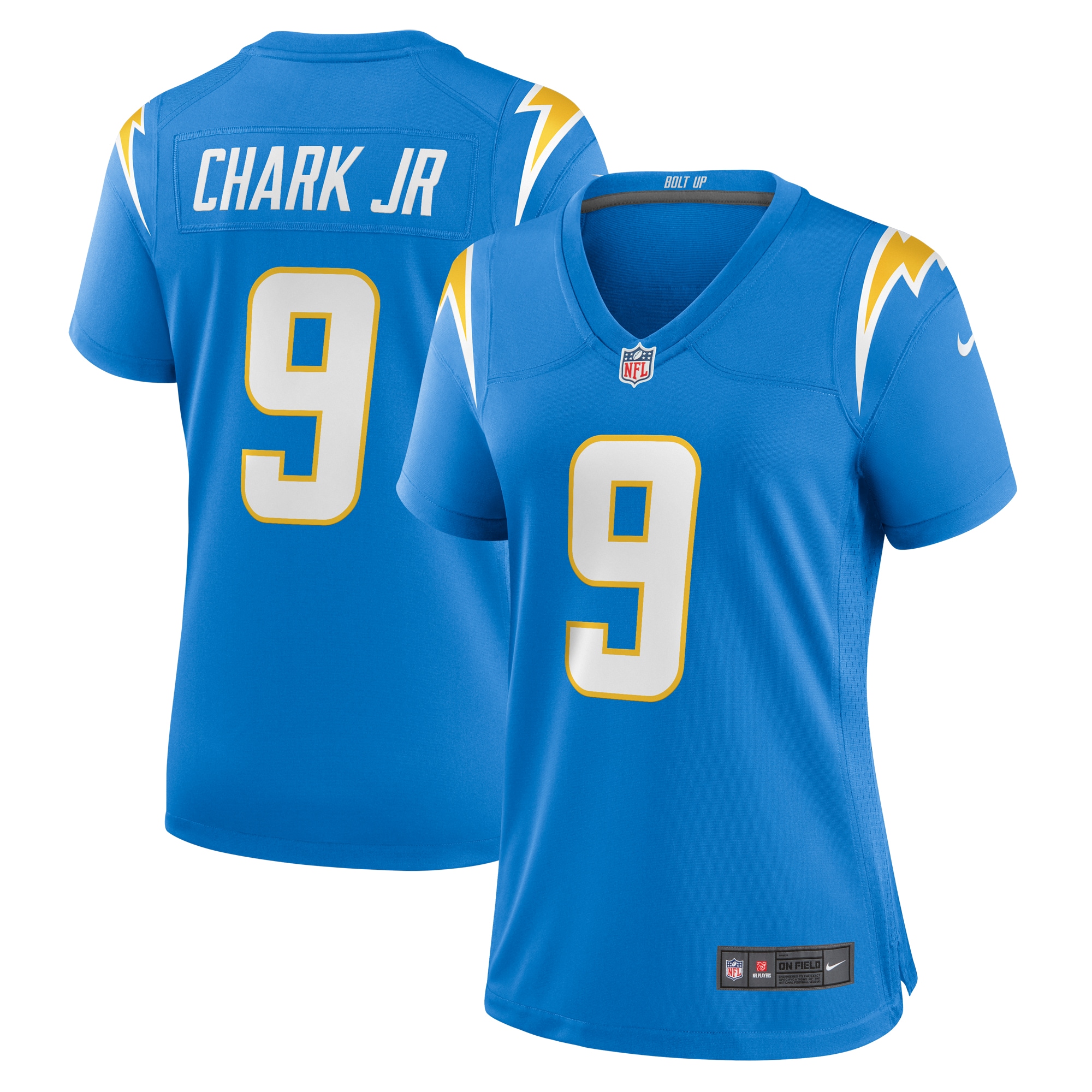 Los Angeles Chargers DJ Chark Jr. Powder Blue Game NFL Jersey Women's