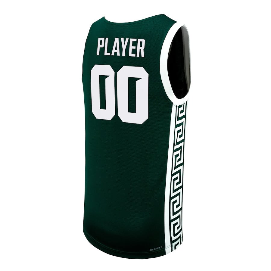 Michigan State Spartan Unisex NIL Custom Green NCAA Jersey Unisex