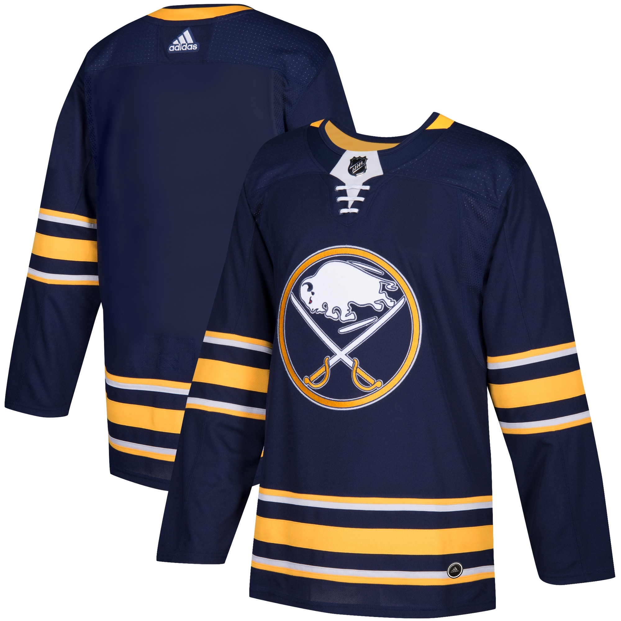 Buffalo Sabres Navy Home Blank NHL Jersey Men's