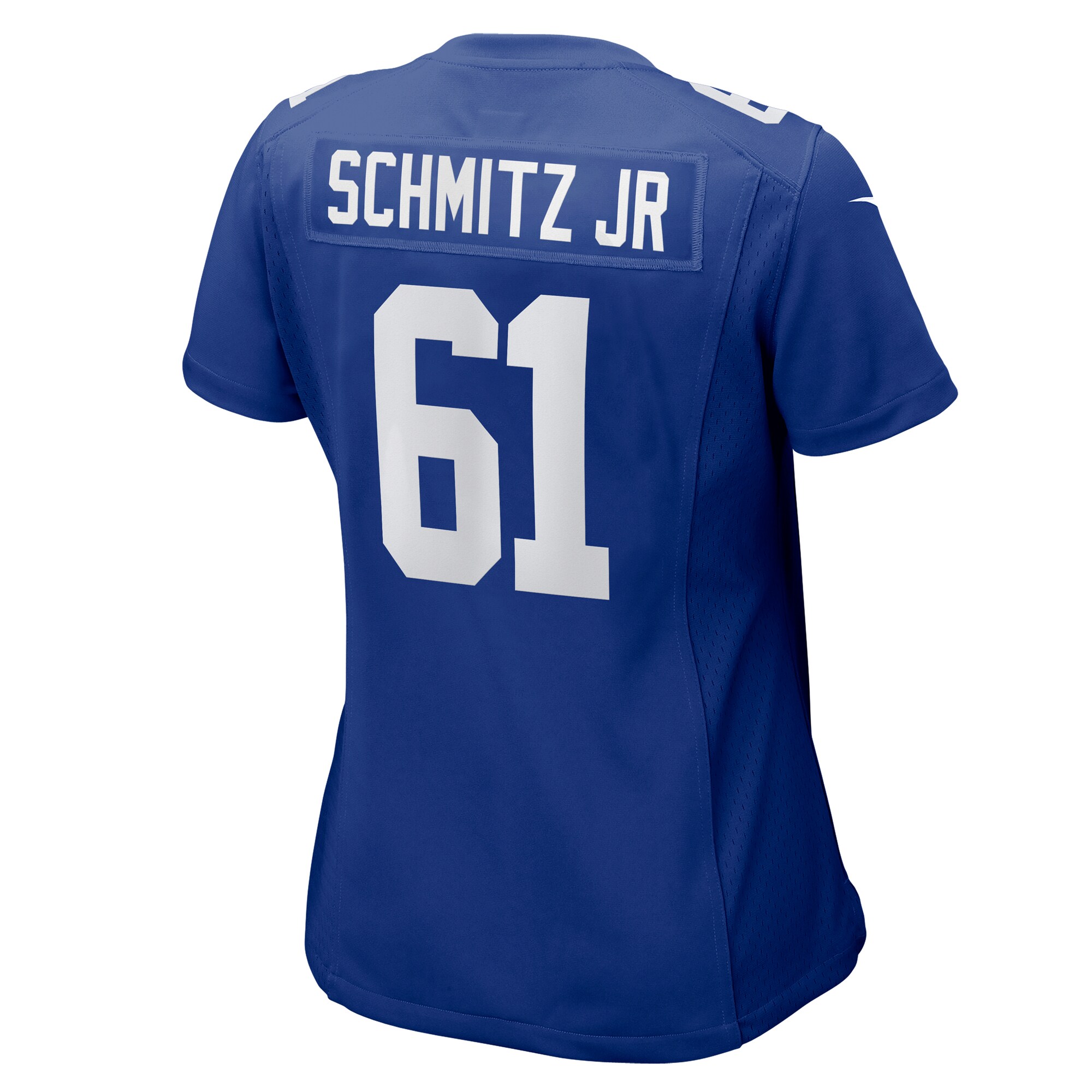 New York Giants John Michael Schmitz Jr. Royal Game NFL Jersey Women's
