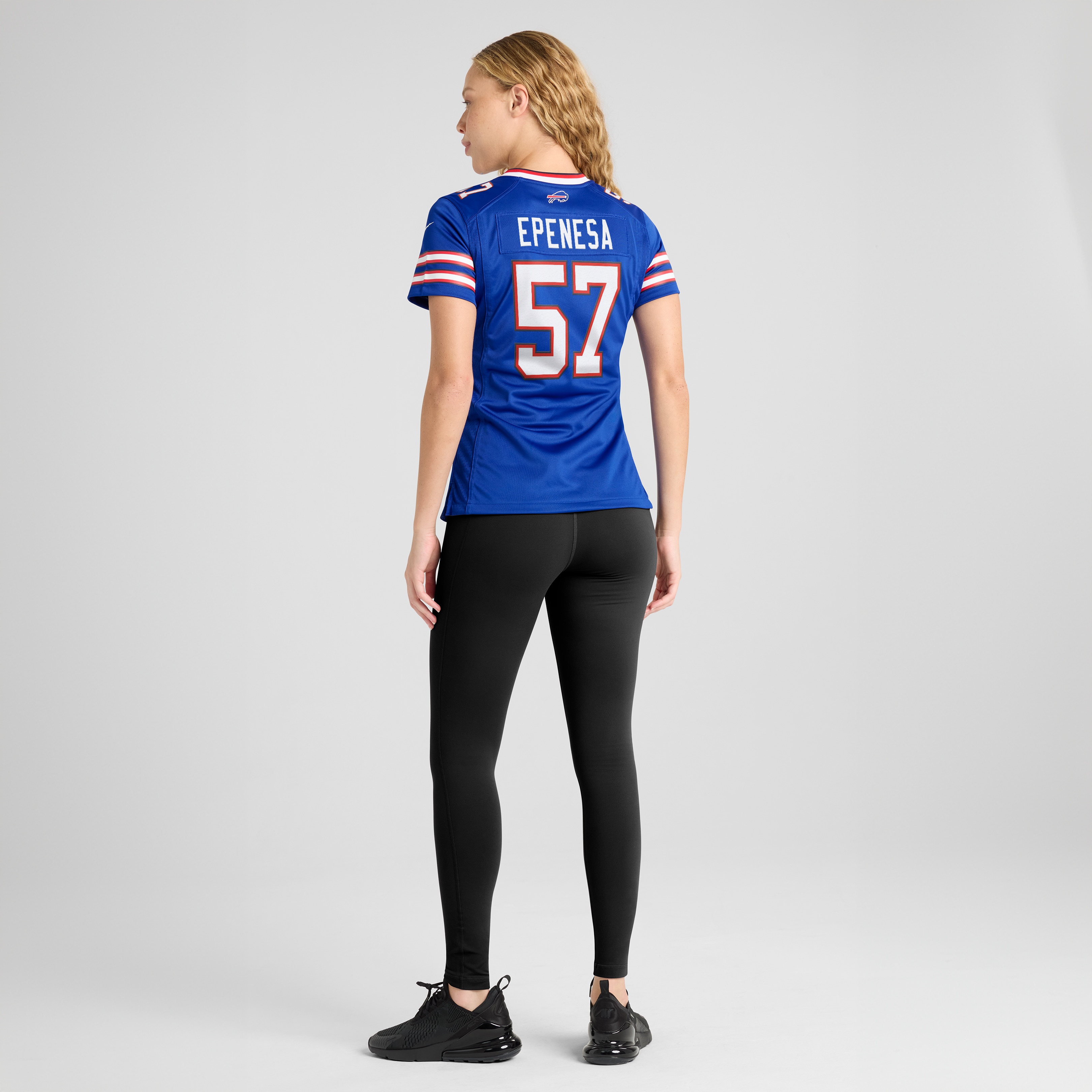 Buffalo Bills A.J. Epenesa Royal Game NFL Jersey Women's