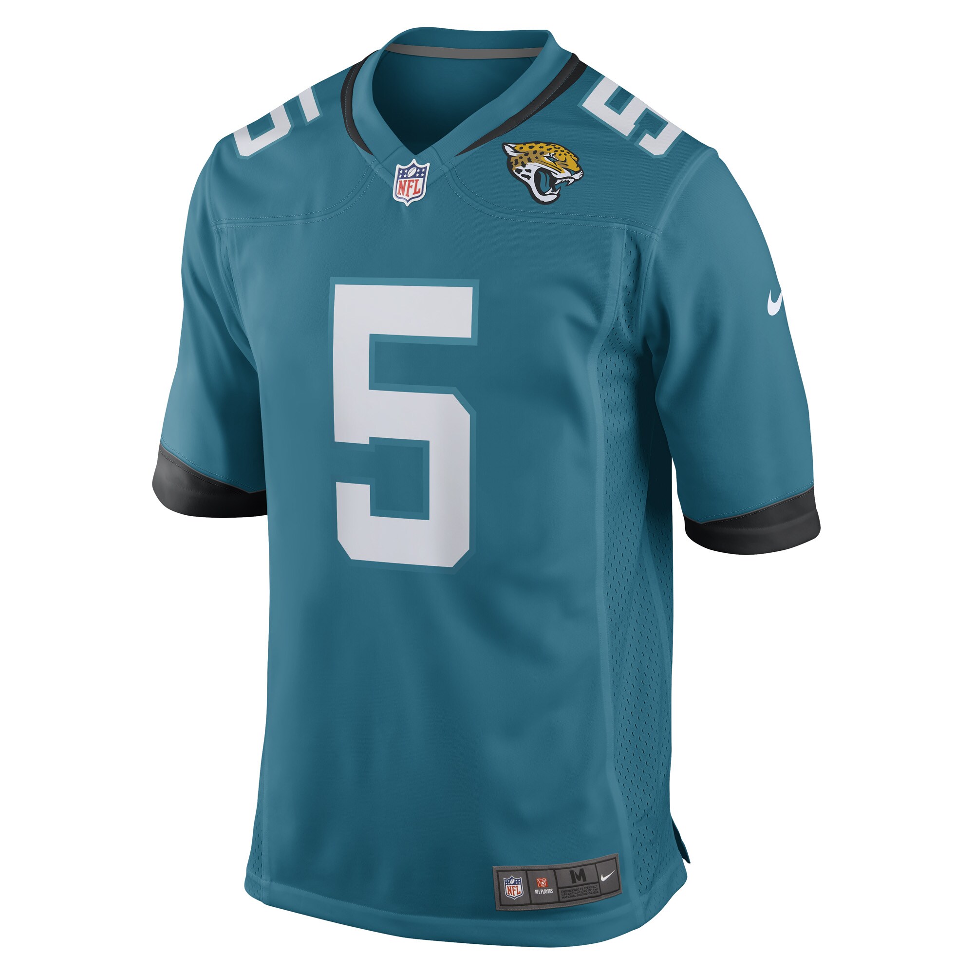 Jacksonville Jaguars Andre Cisco Teal Game Player NFL Jersey Men's