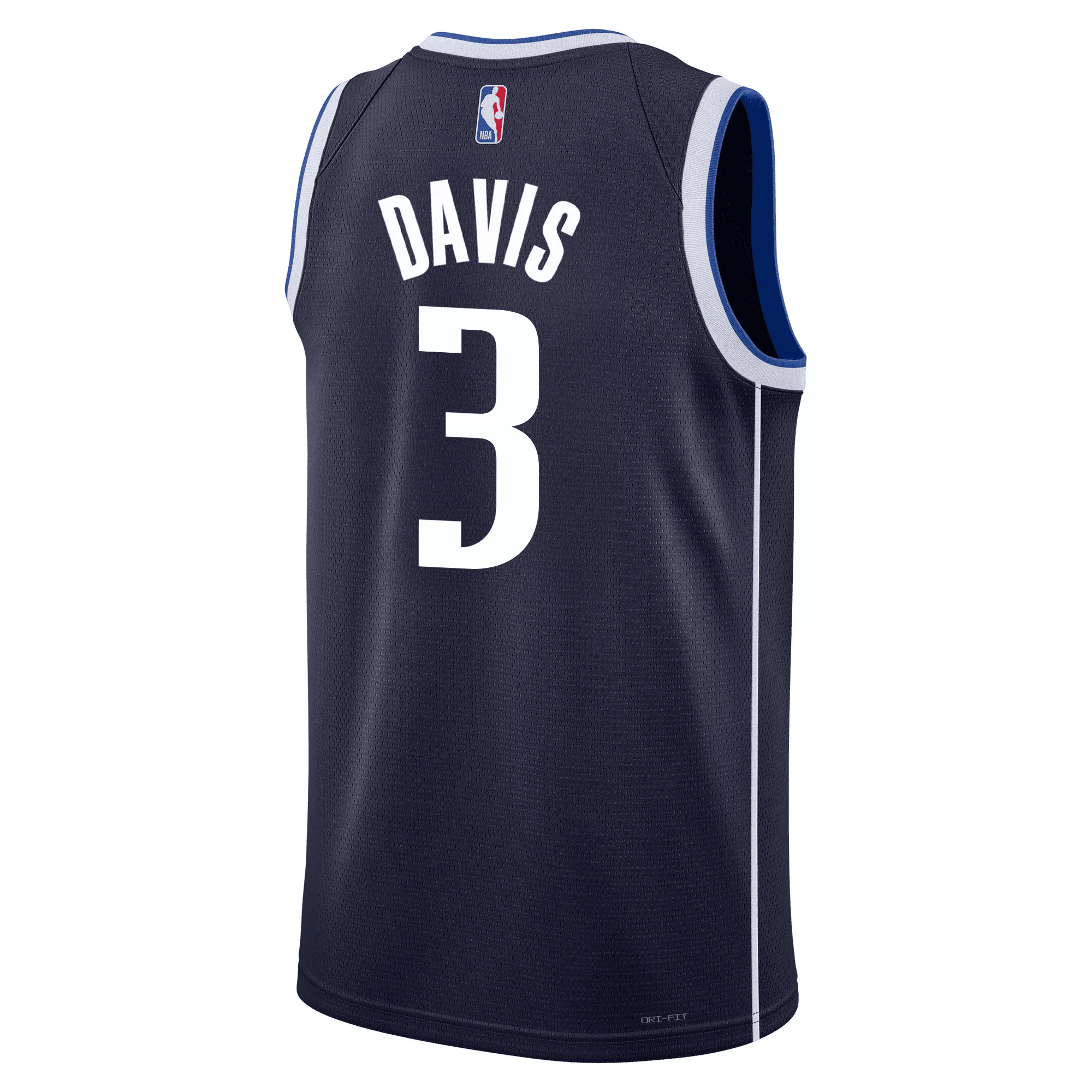 Anthony Davis 3 Dallas Mavericks 2024/25 Statement Edition Swingman Navy NBA Jersey Men's