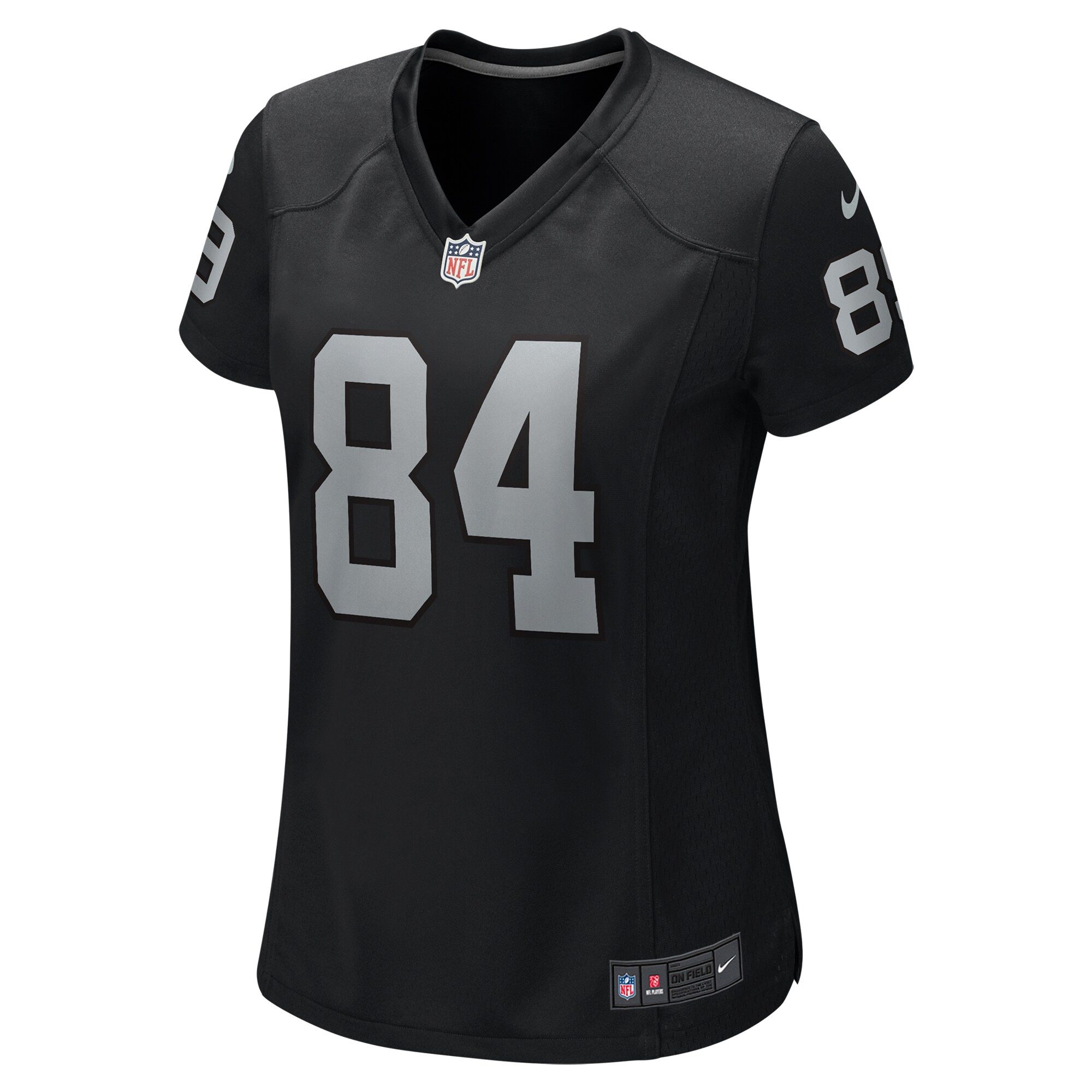 Las Vegas Raiders Harrison Bryant Black Team Game NFL Jersey Women's