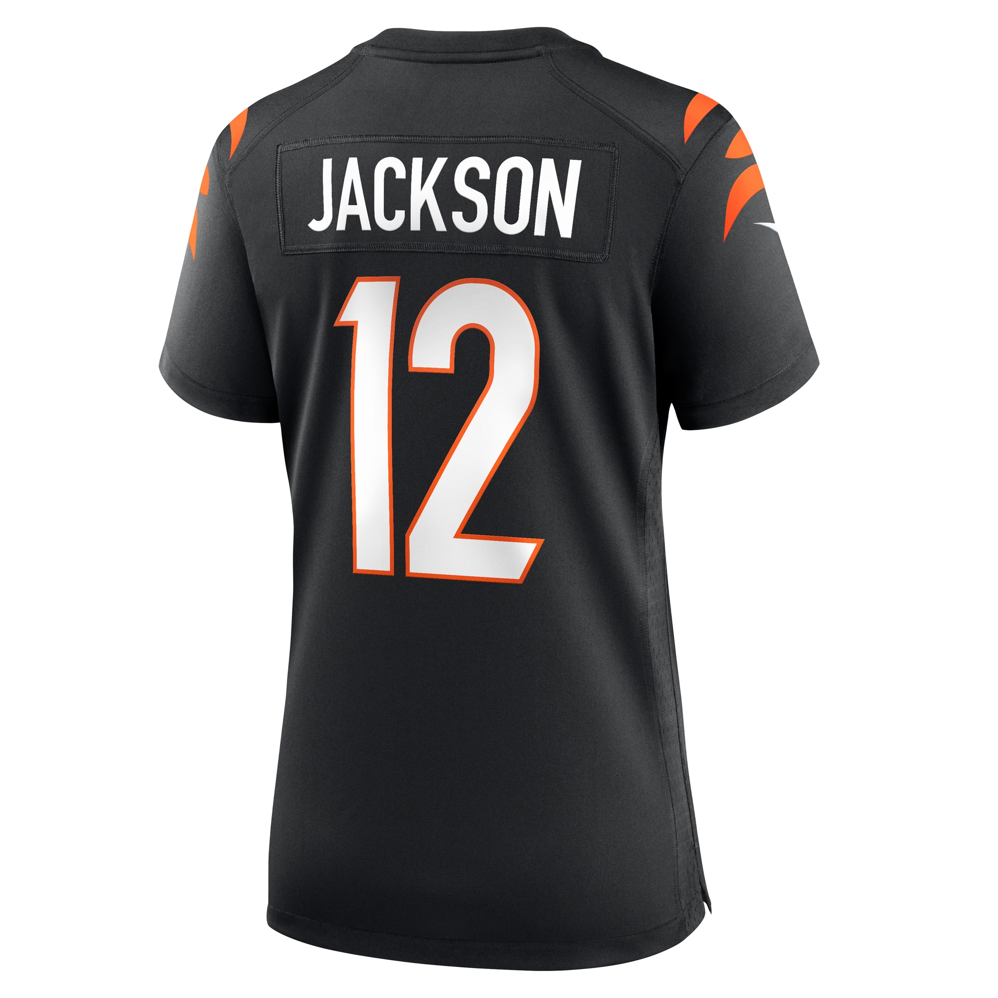 Cincinnati Bengals Shedrick Jackson Black Team Game NFL Jersey Women's