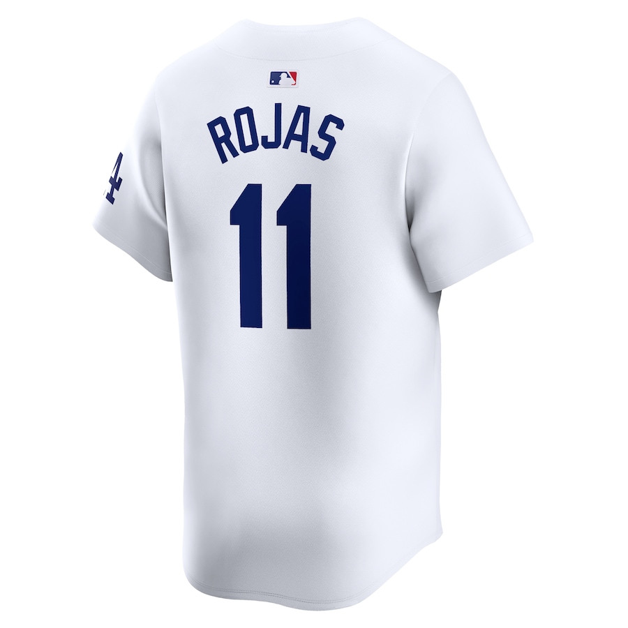 Miguel Rojas 11 Los Angeles Dodgers Home Limited Player White MLB Jersey Men's