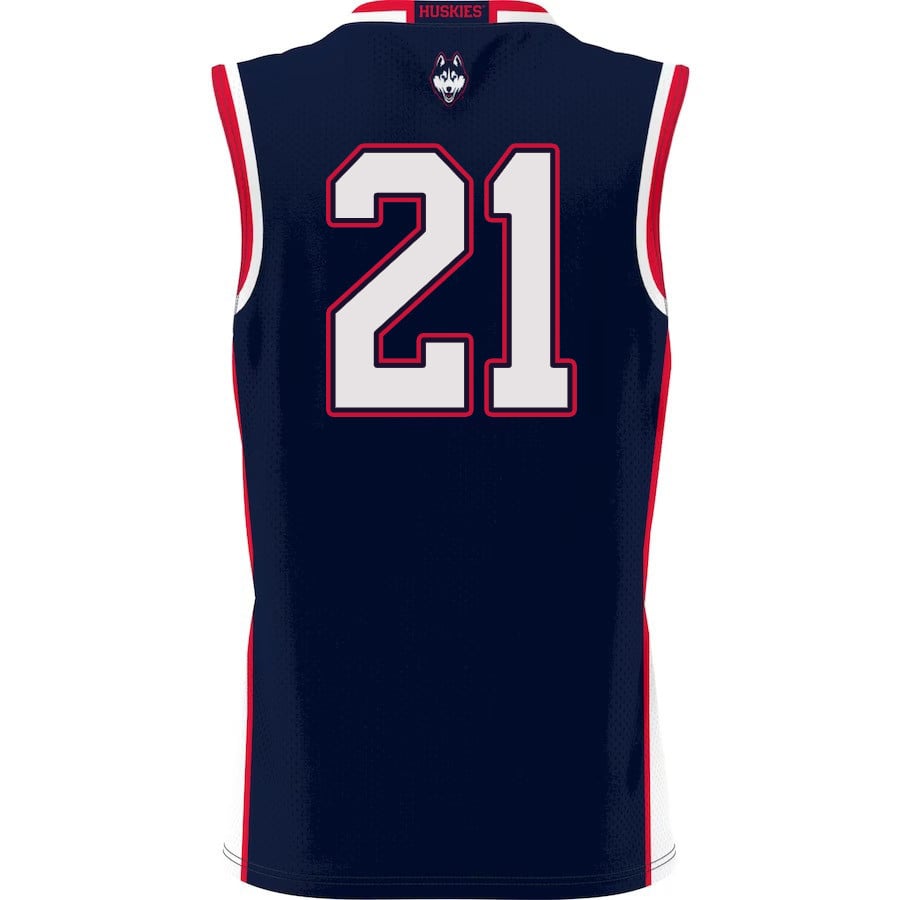Adama Sanogo 21 UConn Huskies Navy NCAA Jersey Men's