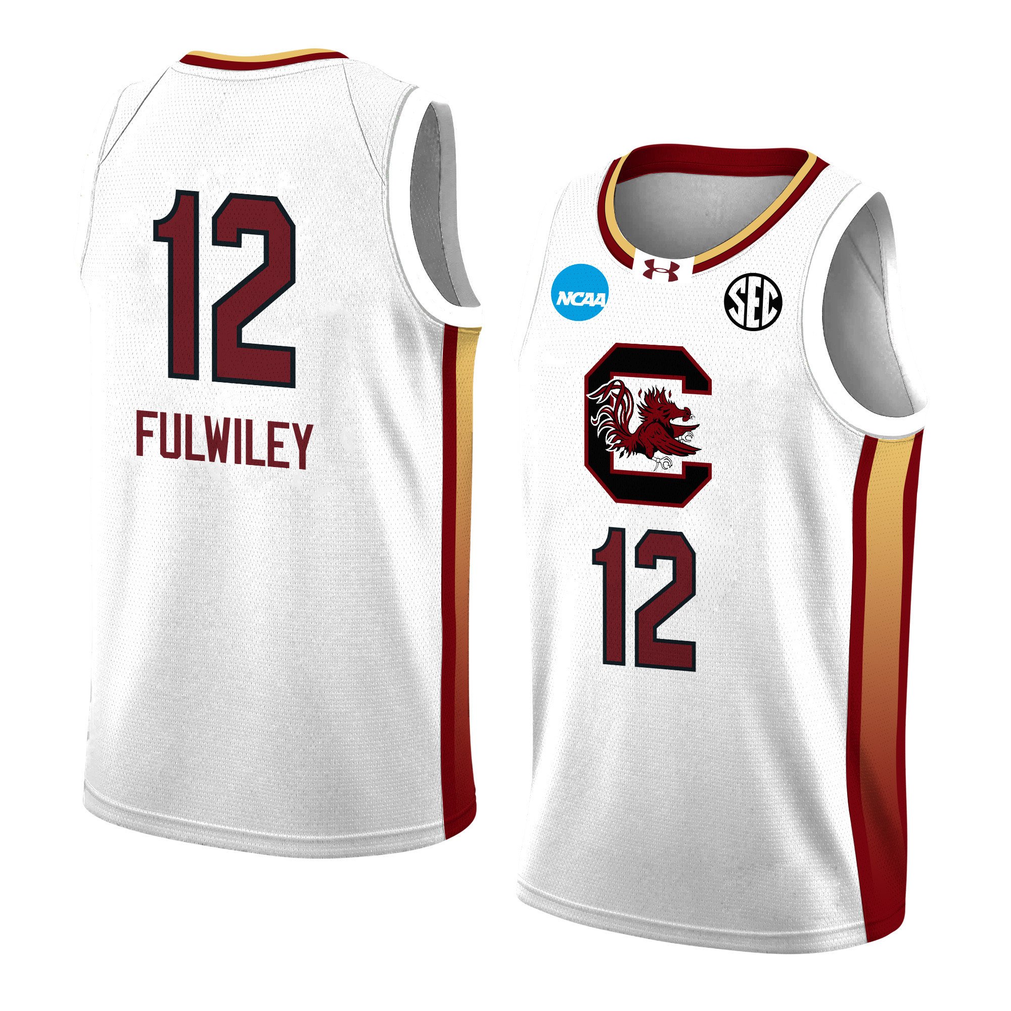 MiLaysia Fulwiley 12 South Carolina 2024 White Unisex NCAA Jersey Unisex