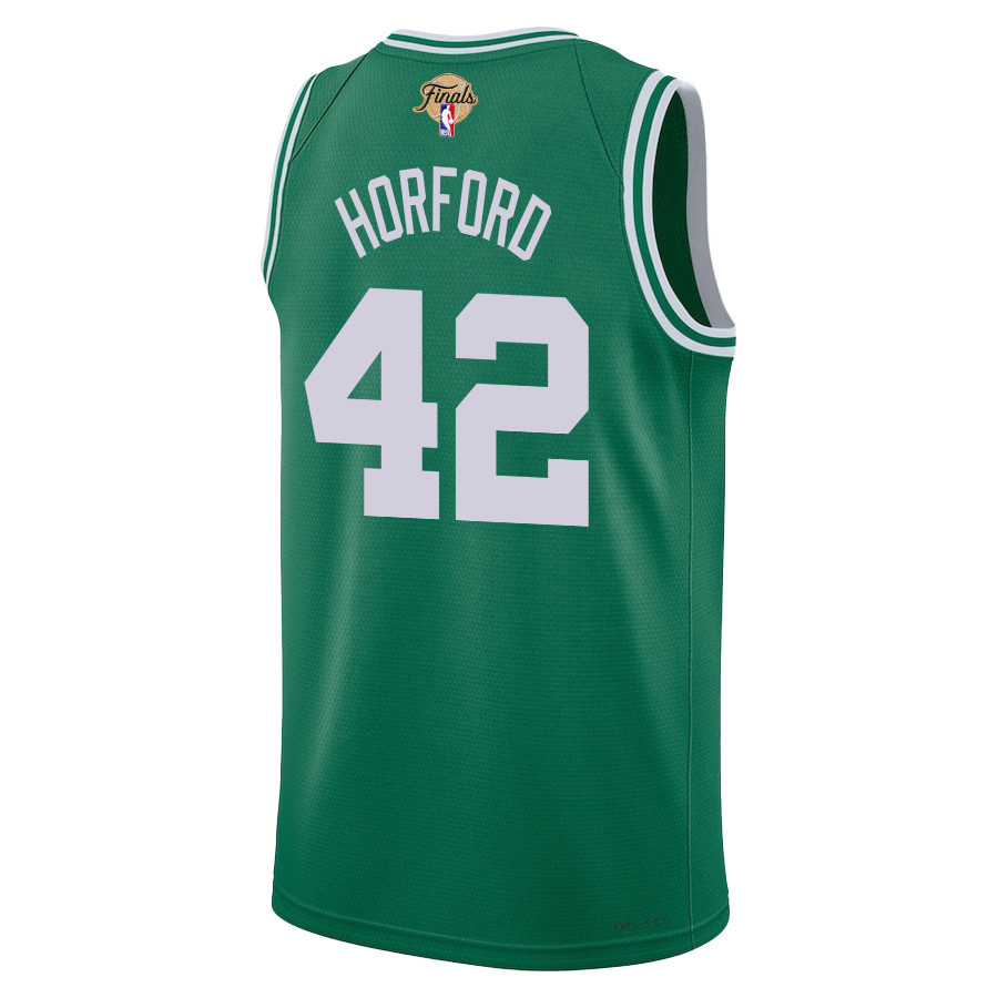 Al Horford 42 Boston Celtics 2024 FINALS PATCH Icon Edition Kelly Green NBA Jersey Men's