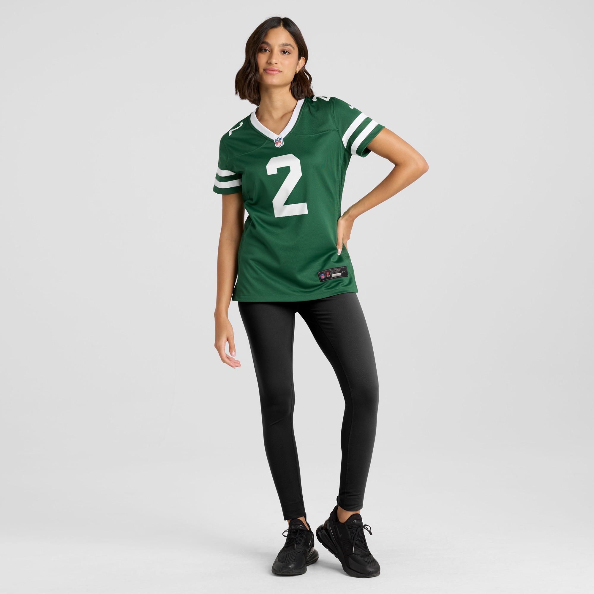 New York Jets Tyrod Taylor Legacy Green Team Game NFL Jersey Women's