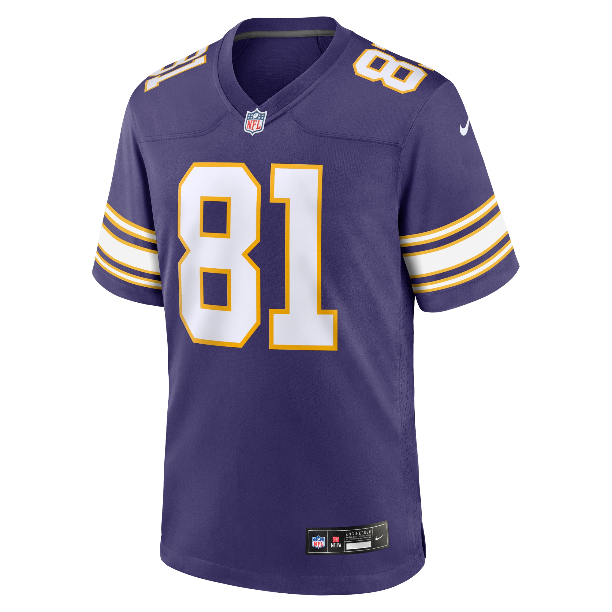 Minnesota Vikings Carl Eller Purple Classic Retired Player NFL Jersey Men's