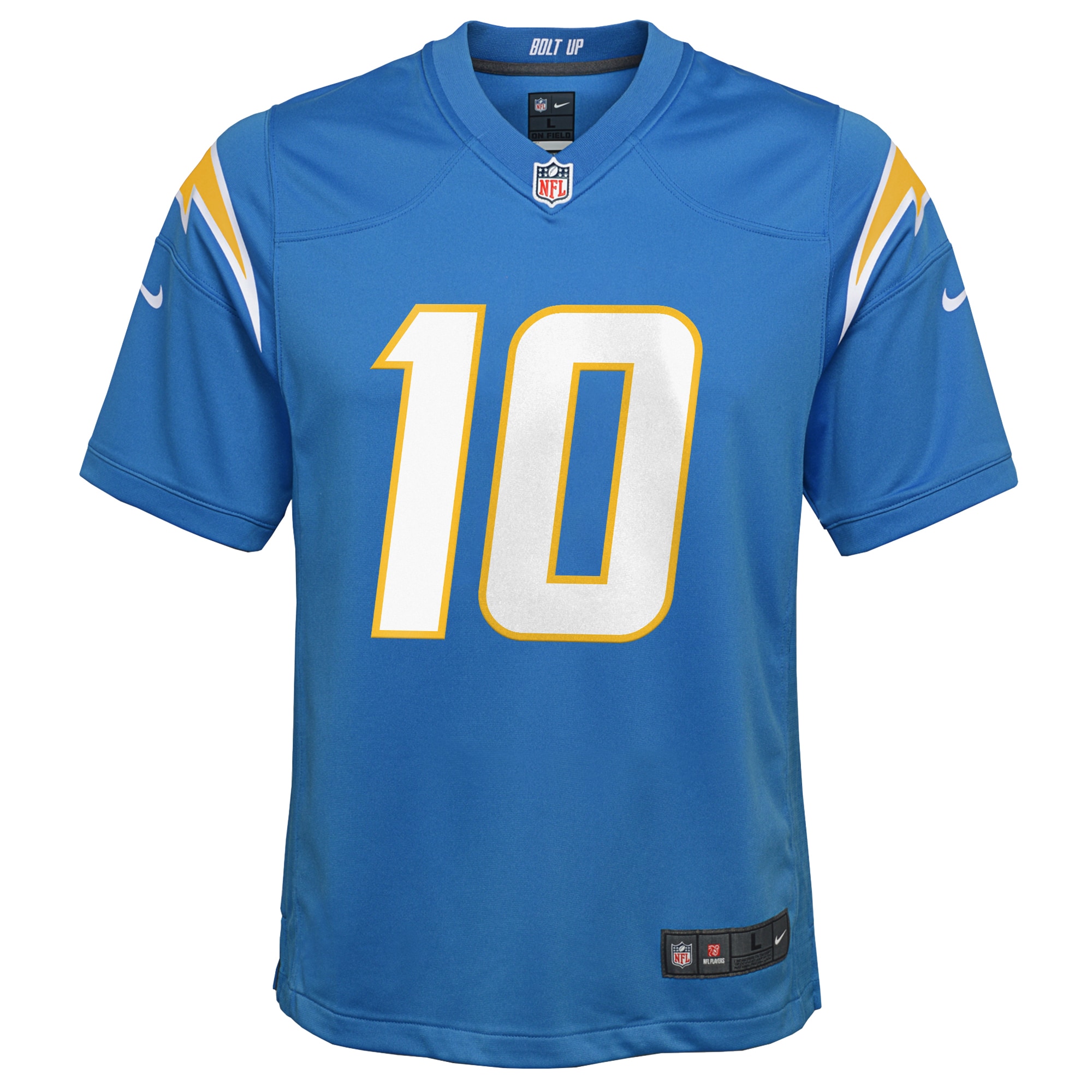 Los Angeles Chargers Justin Herbert Powder Blue Game NFL Jersey Youth
