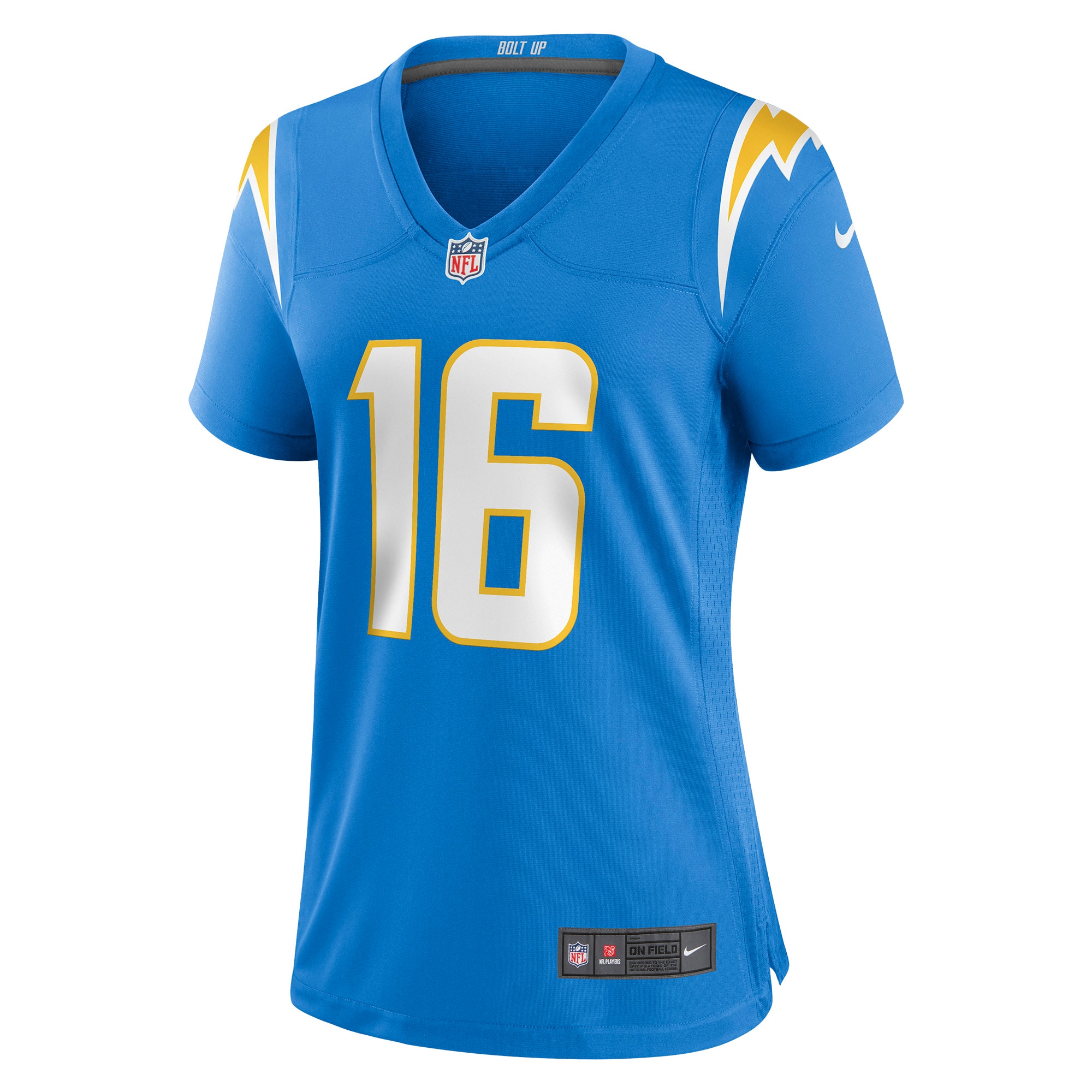 Los Angeles Chargers JK Scott Powder Blue Game NFL Jersey Women's