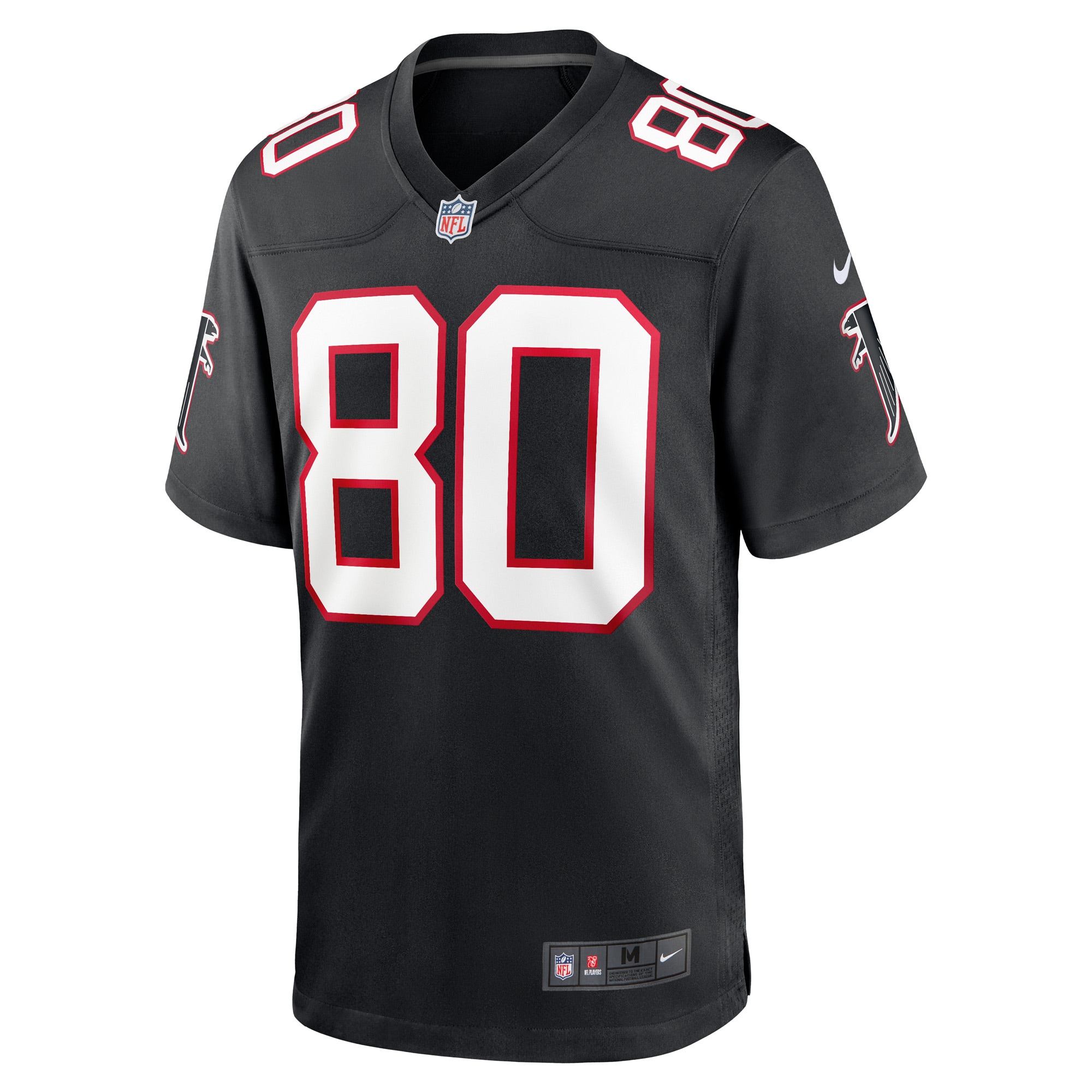 Atlanta Falcons Andre Rison Black Retired Player NFL Jersey Men's