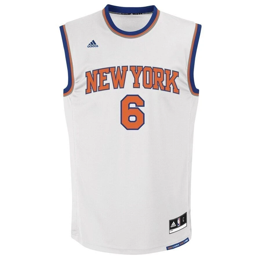 Kristaps Porzingis New York Knicks White NBA Jersey Men's