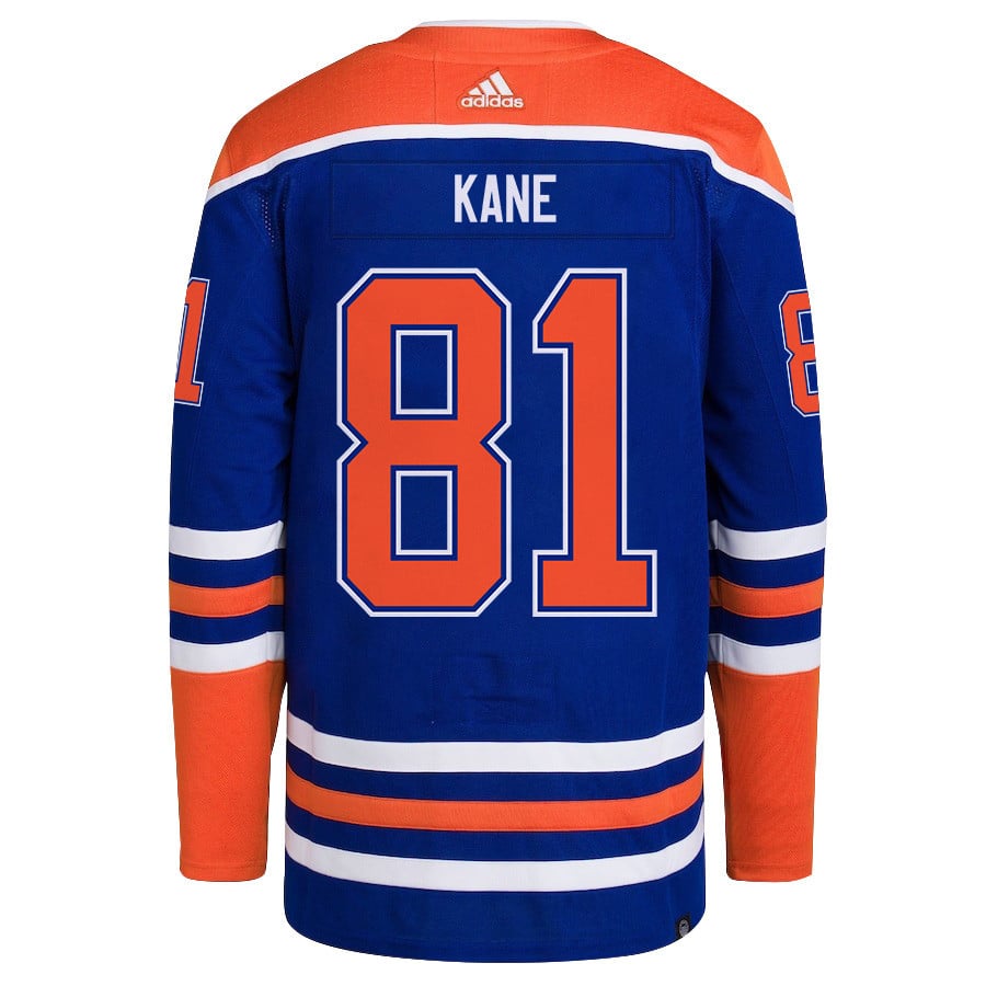 Evander Kane 91 Edmonton Oilers 2024 Playoffs Patch Home Men NHL Jersey Men's
