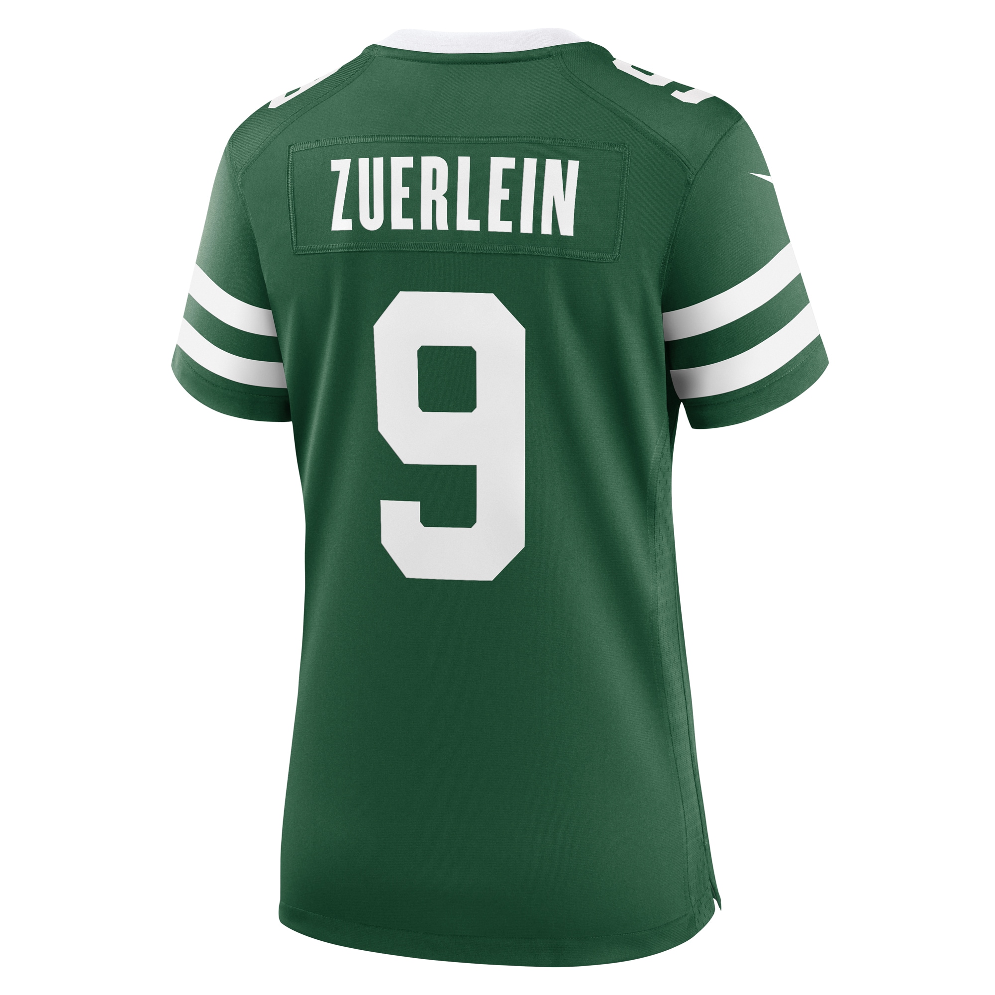 New York Jets Greg Zuerlein Legacy Green Team Game NFL Jersey Women's