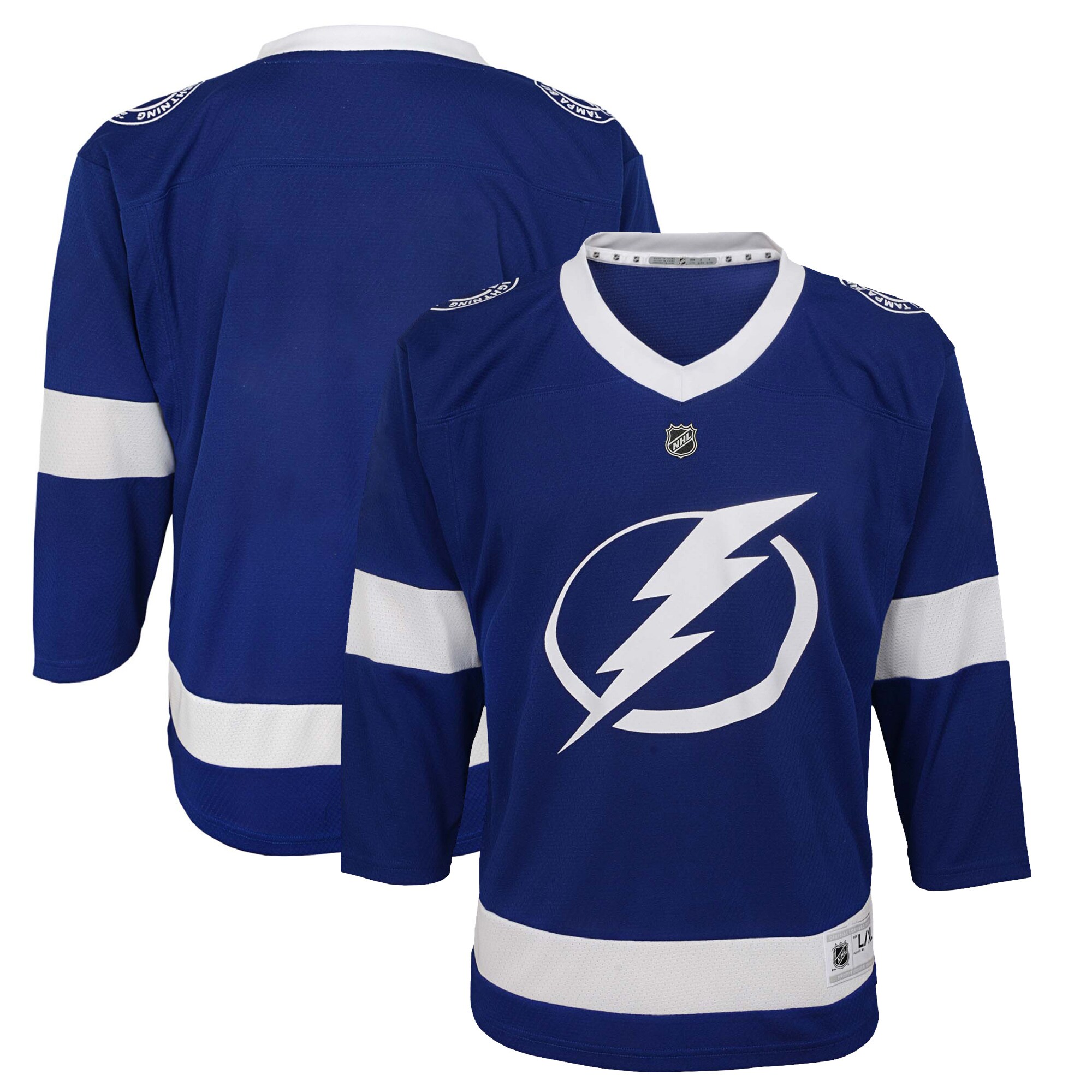 Preschool Tampa Bay Lightning Blue Home NHL Jersey Men's