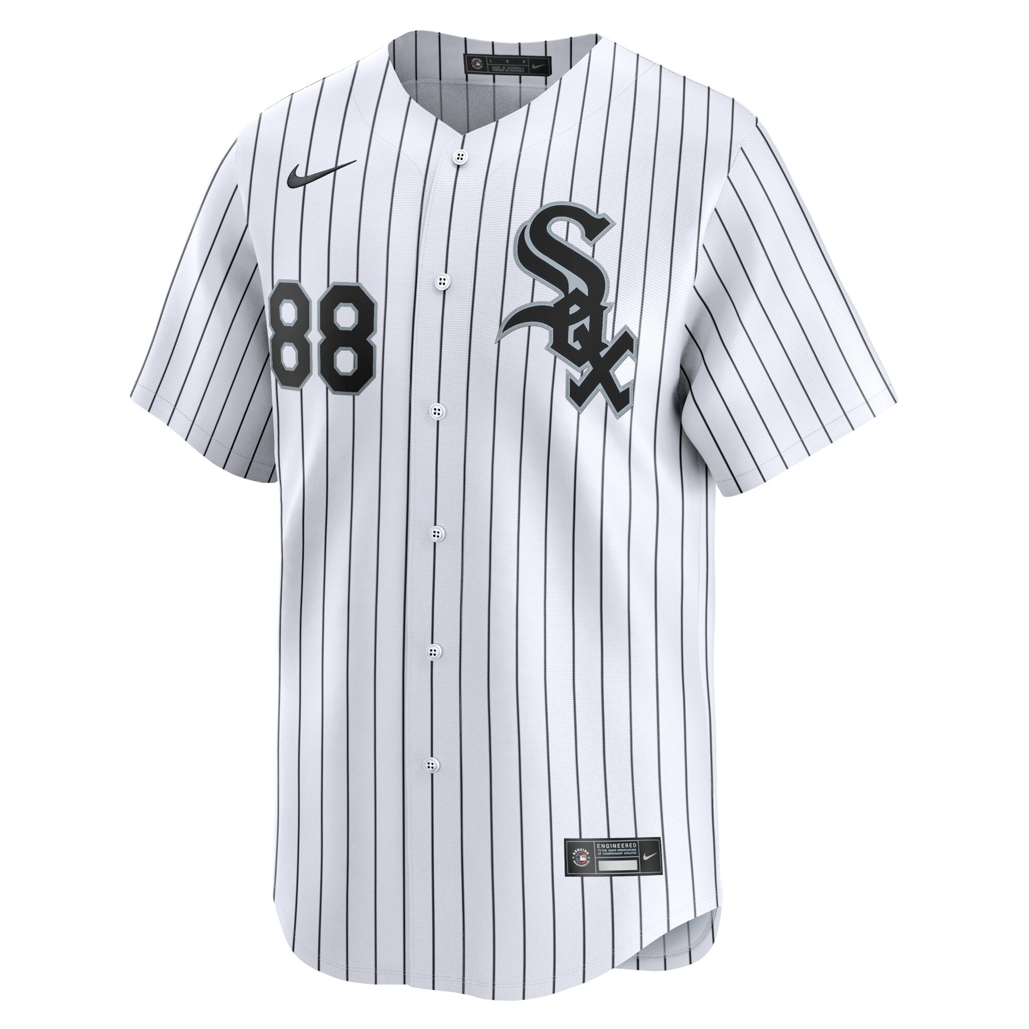 Chicago White Sox Luis Robert Jr. White Home Limited MLB Jersey Youth