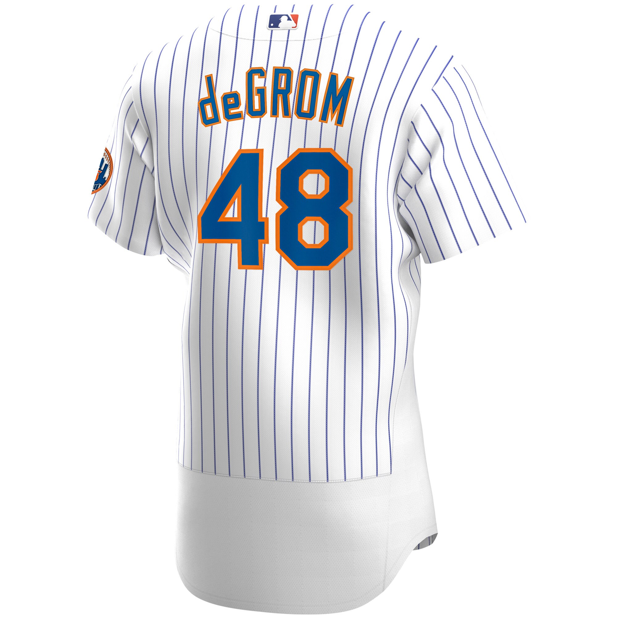 New York Mets Jacob deGrom White Home Player MLB Jersey Men's