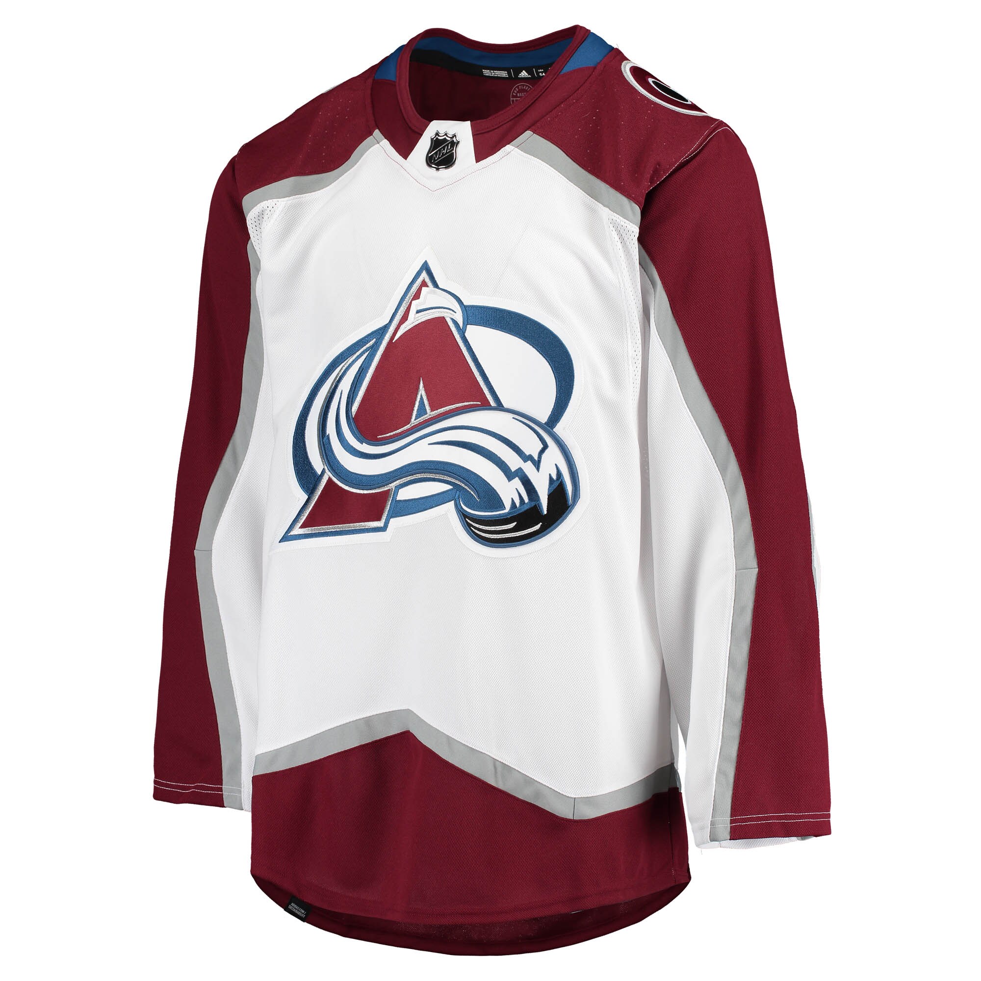Colorado Avalanche White Away Pro Team NHL Jersey Men's