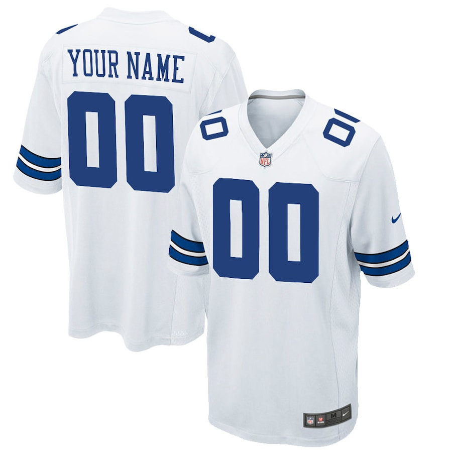 Dallas Cowboys Custom Game NFL Jersey Youth