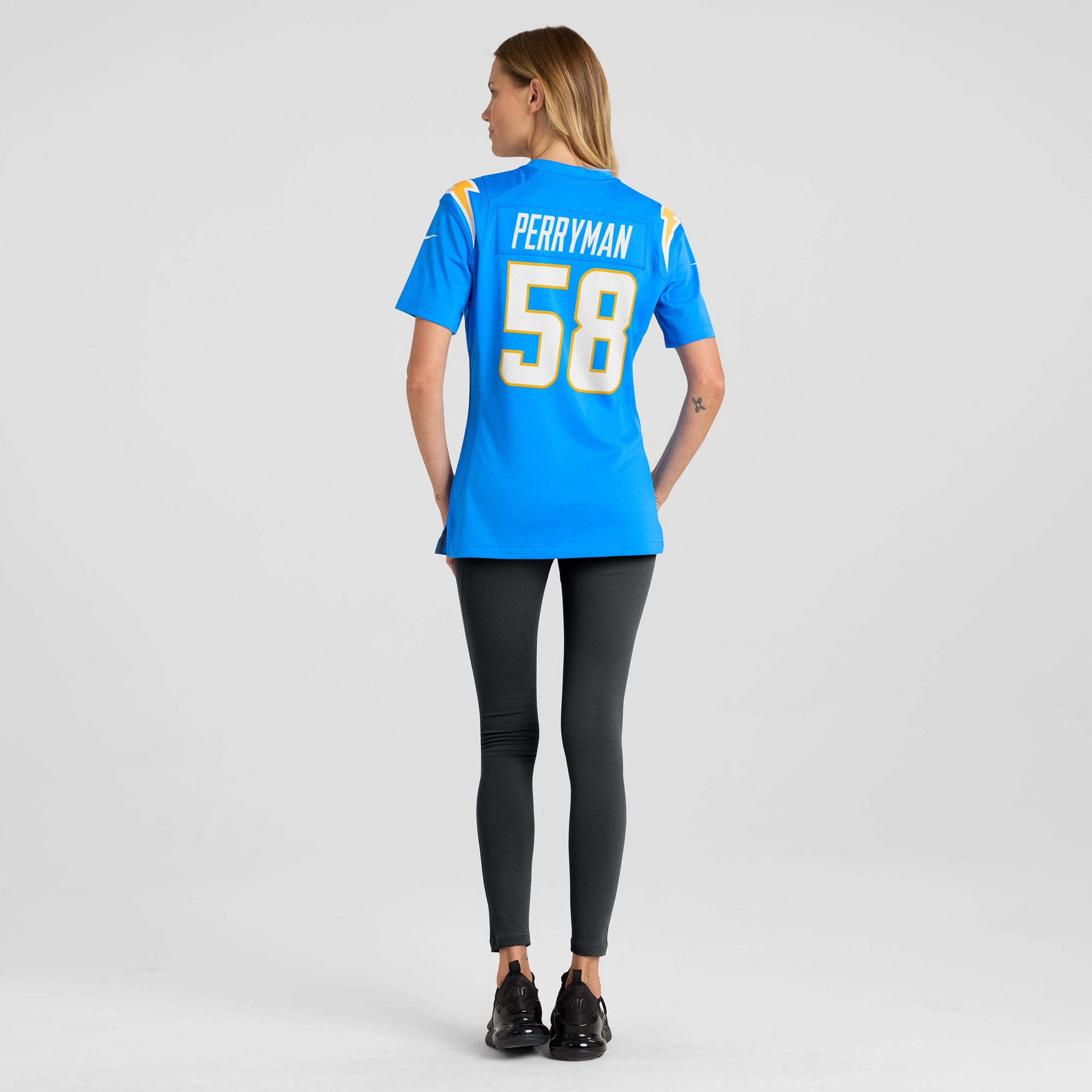 Los Angeles Chargers Denzel Perryman Powder Blue Team Game NFL Jersey Women's