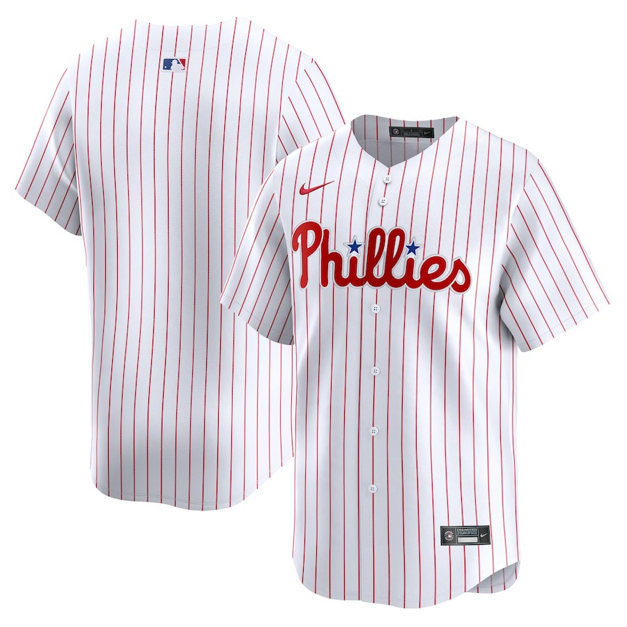 Philadelphia Phillies Home Limited White MLB Jersey Youth