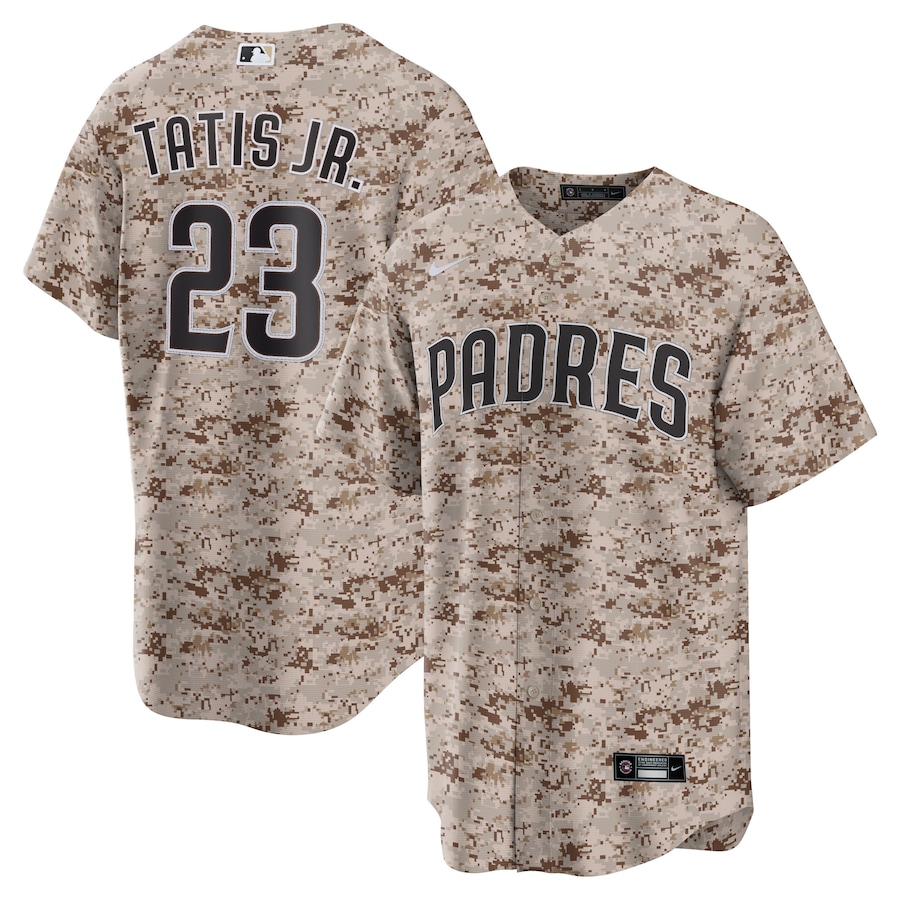 Fernando Tatis Jr. San Diego Padres USMC Alternate Player Jersey Camo