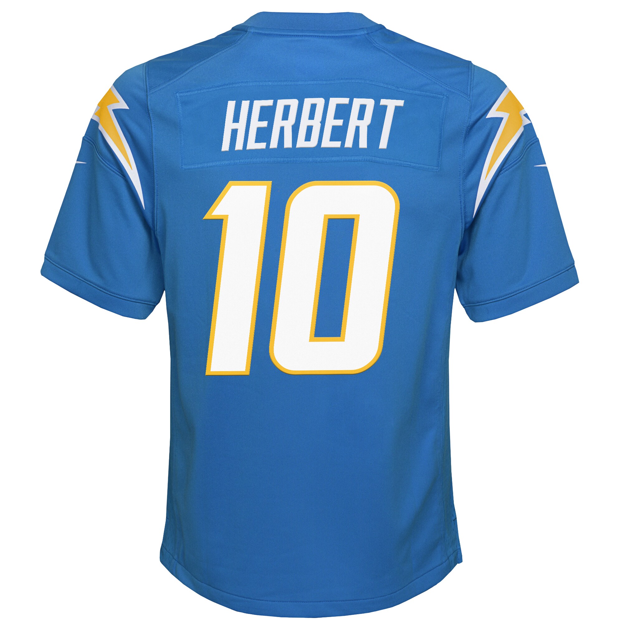Los Angeles Chargers Justin Herbert Powder Blue Game NFL Jersey Youth
