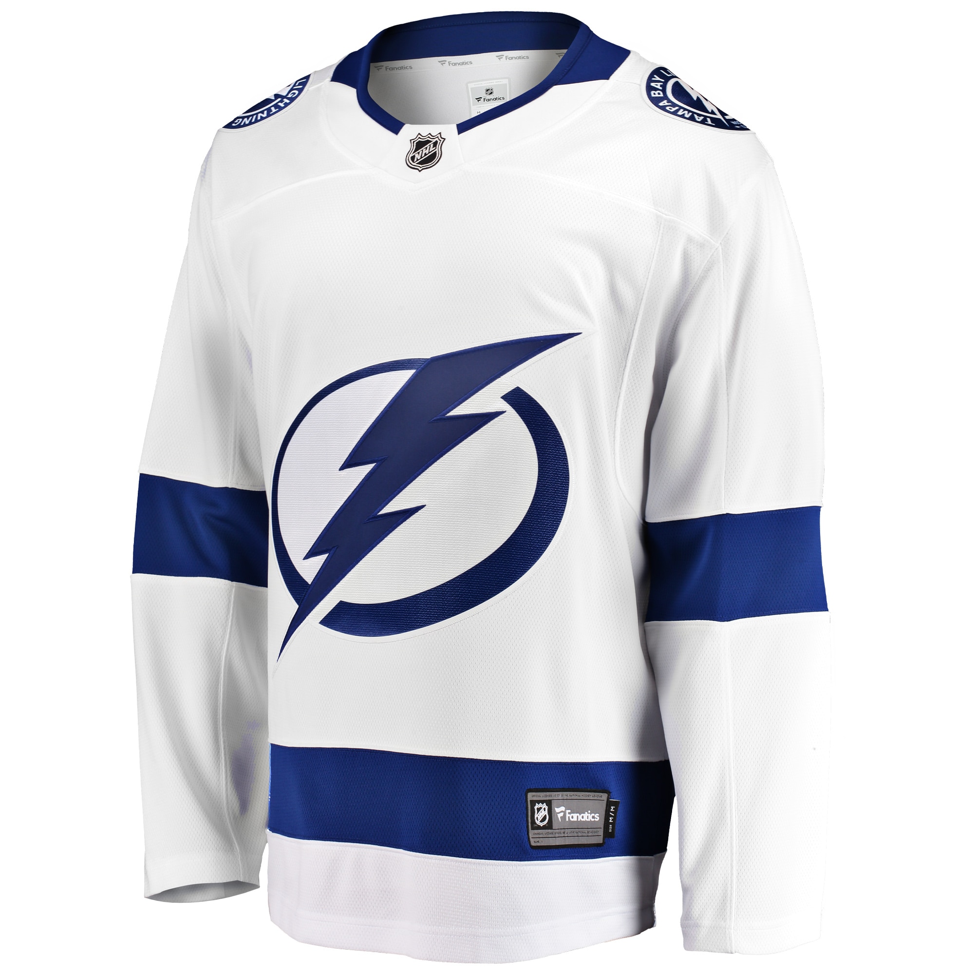 Tampa Bay Lightning White Breakaway Away NHL Jersey Men's