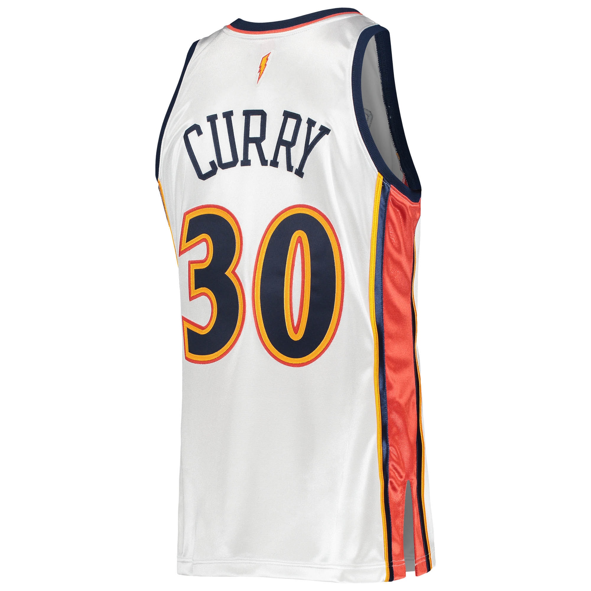 Mitchell Ness Stephen Curr White Golden State Warriors 2009/10 Hardwood Classics NBA Jersey Men's