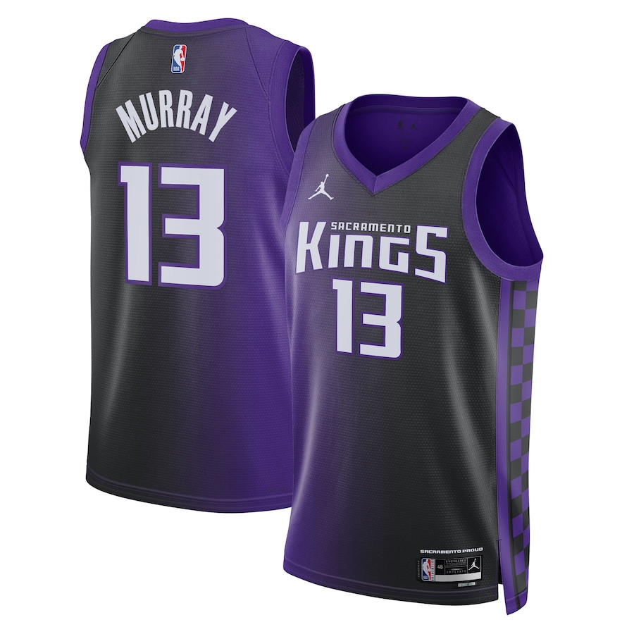 Keegan Murray 13 Sacramento Kings Unisex Swingman Statement Edition Purple/Black NBA Jersey Unisex