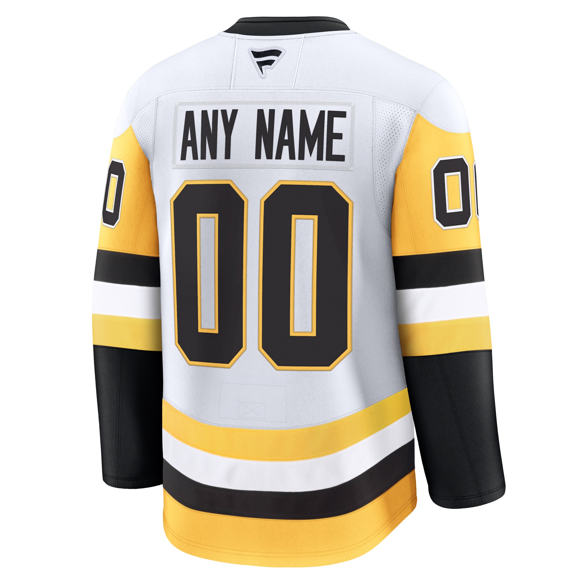 Pittsburgh Penguins White Away Premium Custom NHL Jersey Men's