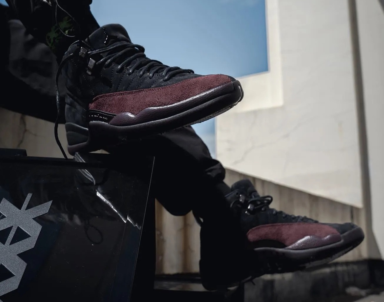 A Ma Maniere x Wmns Air Jordan 12 Retro Black DV6989-001