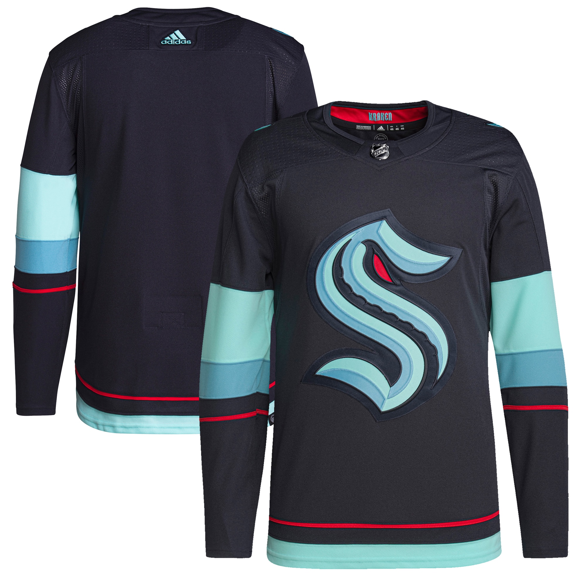 Seattle Kraken Navy Home Primegreen NHL Jersey Men's